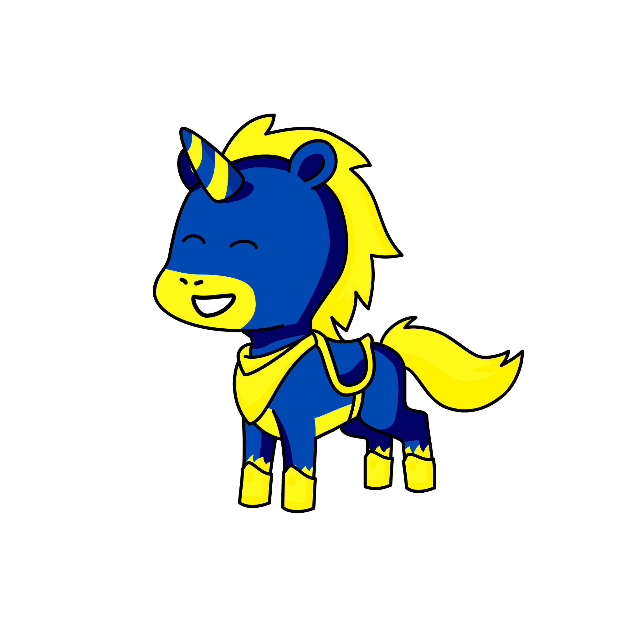 Michigan Wolverine, the unicorn
