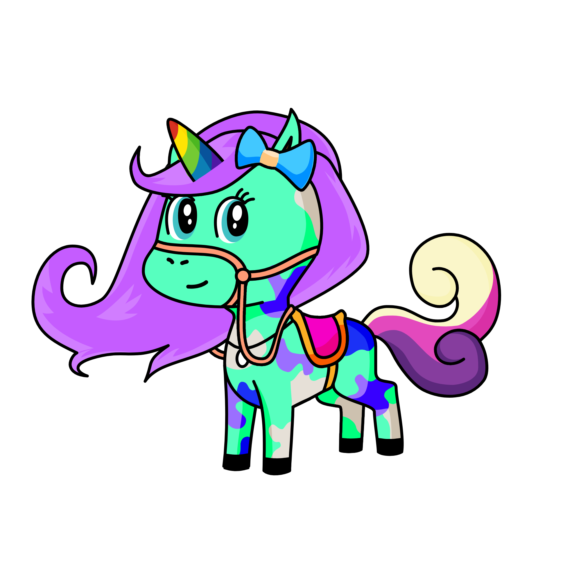 snow quine, the unicorn