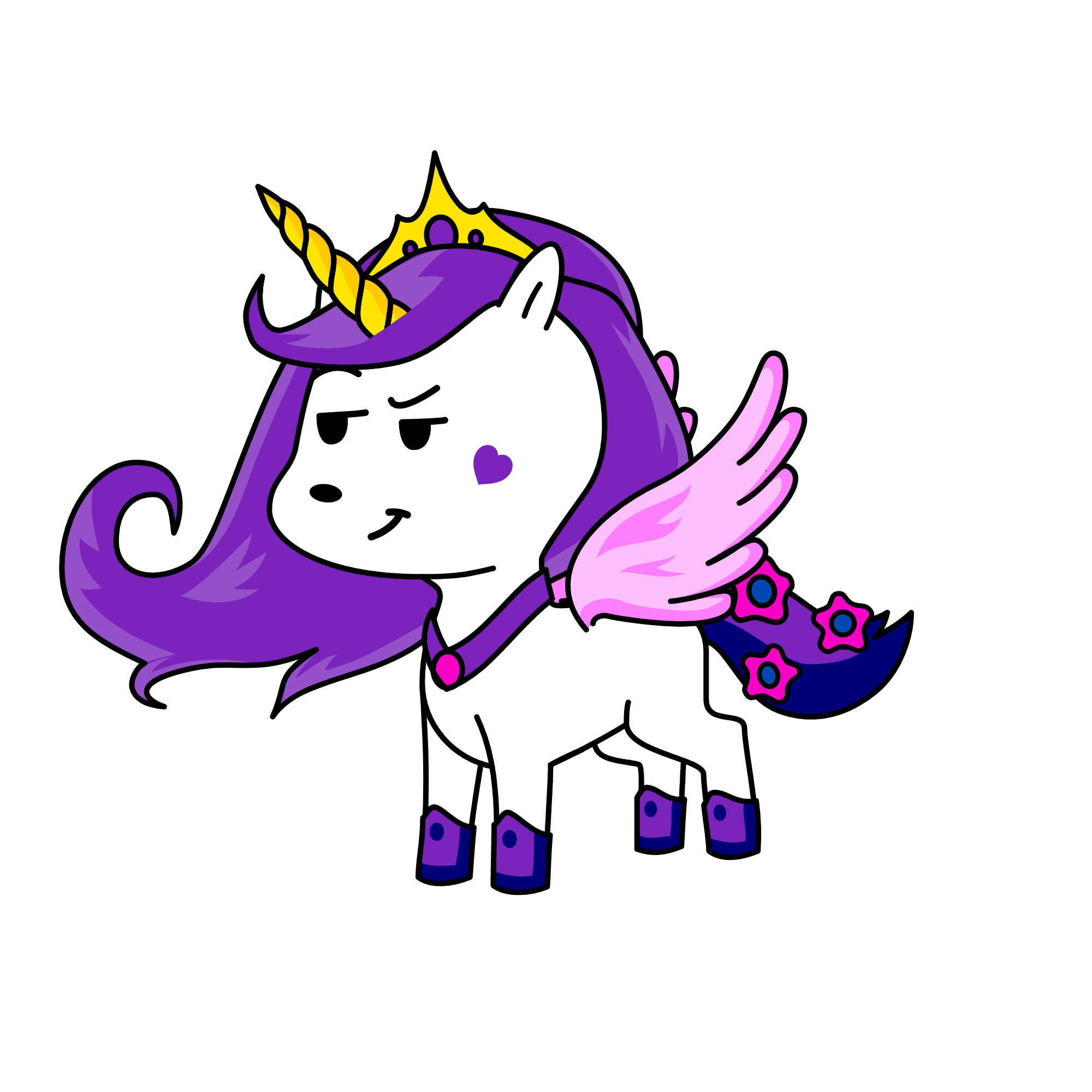 God Glitter, the unicorn