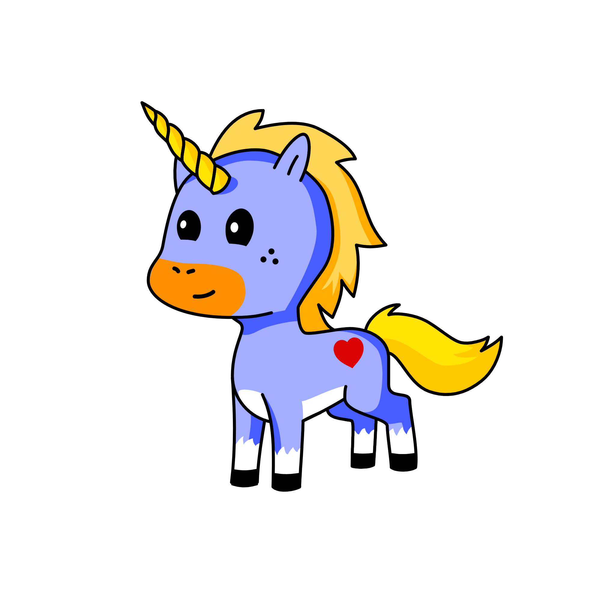 pinky, the unicorn