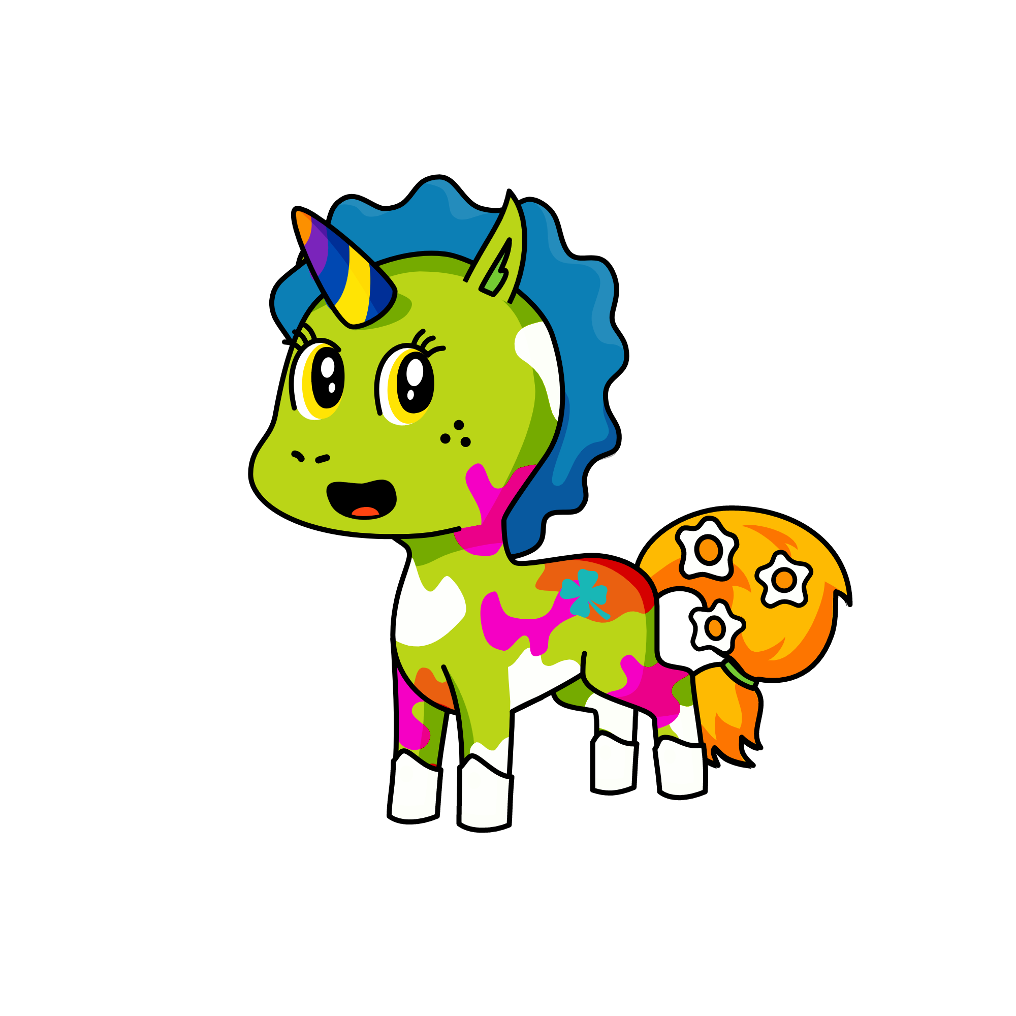 ,,,,,,, the unicorn