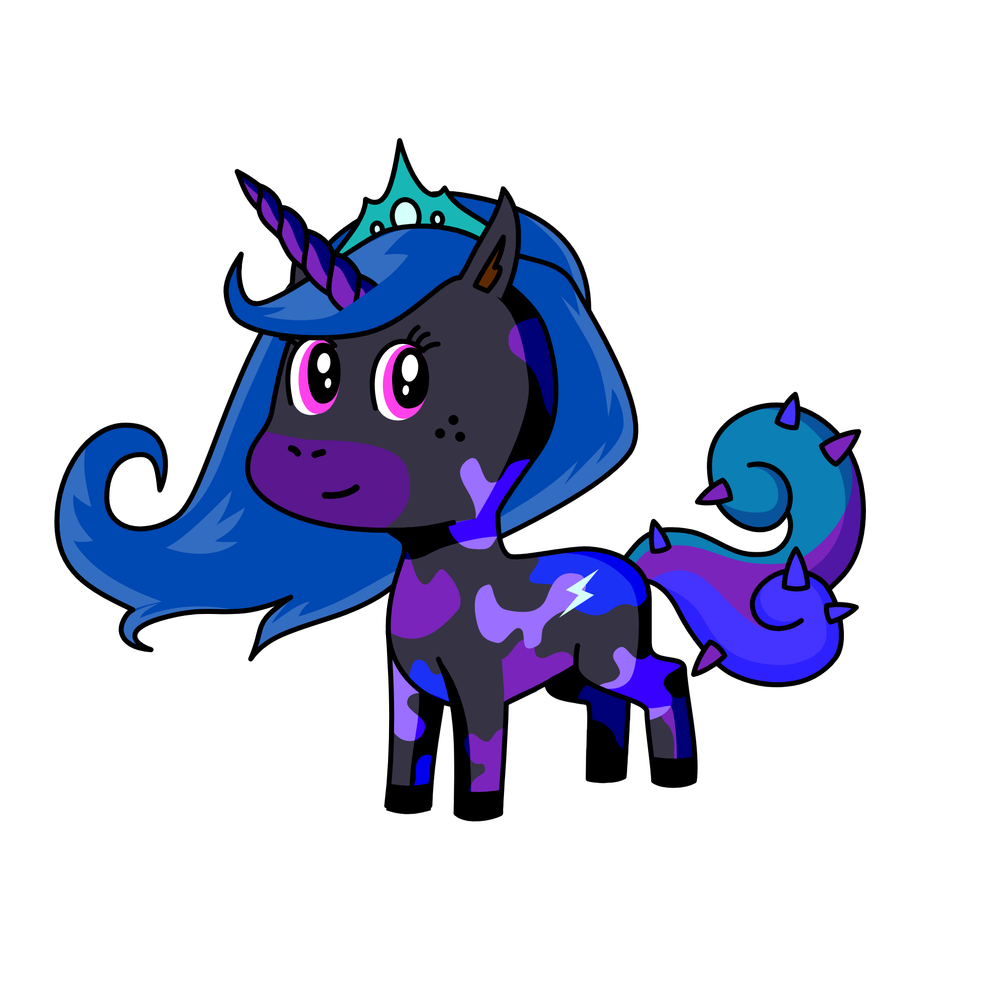 Galactic Princess, the unicorn