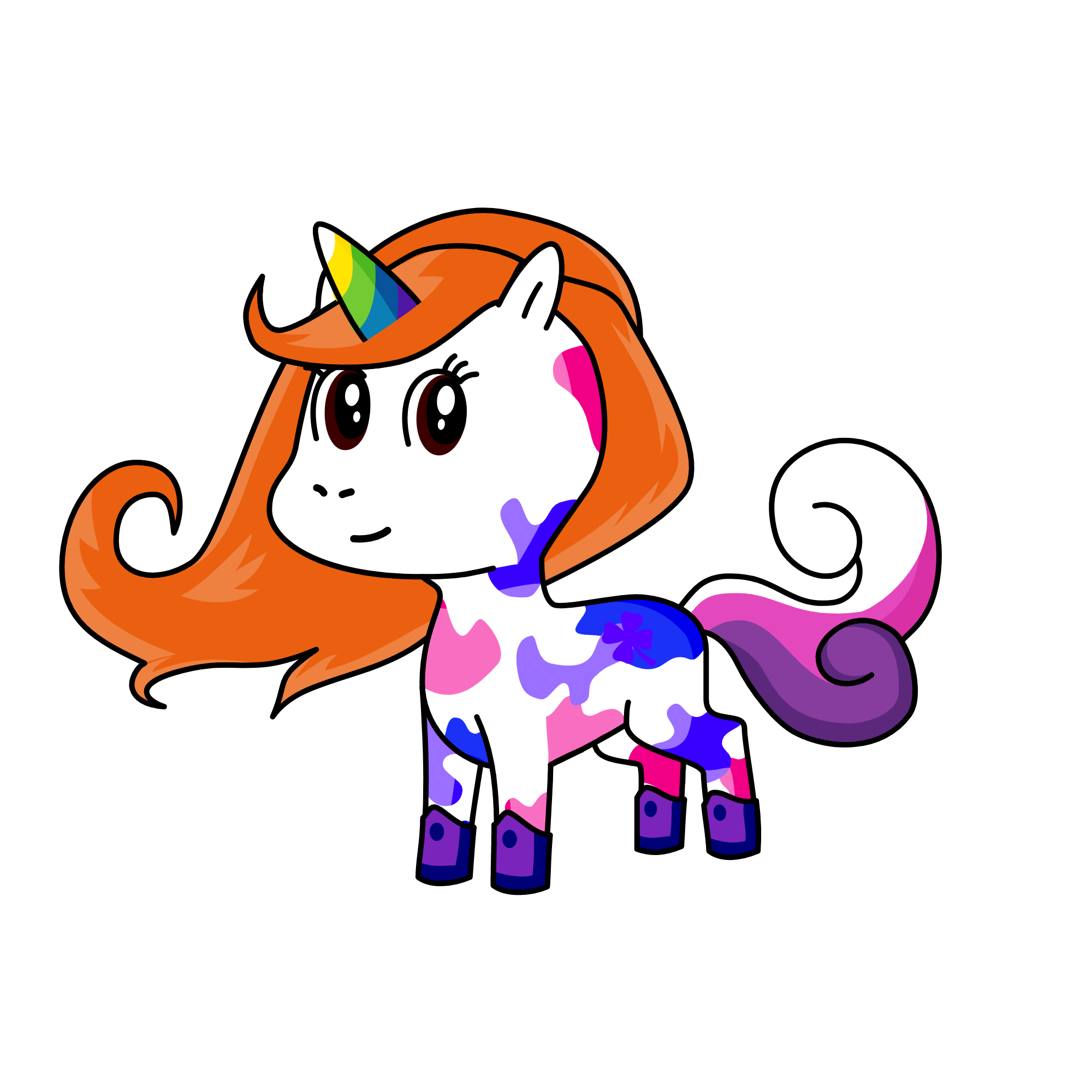 Bunnykook, the unicorn