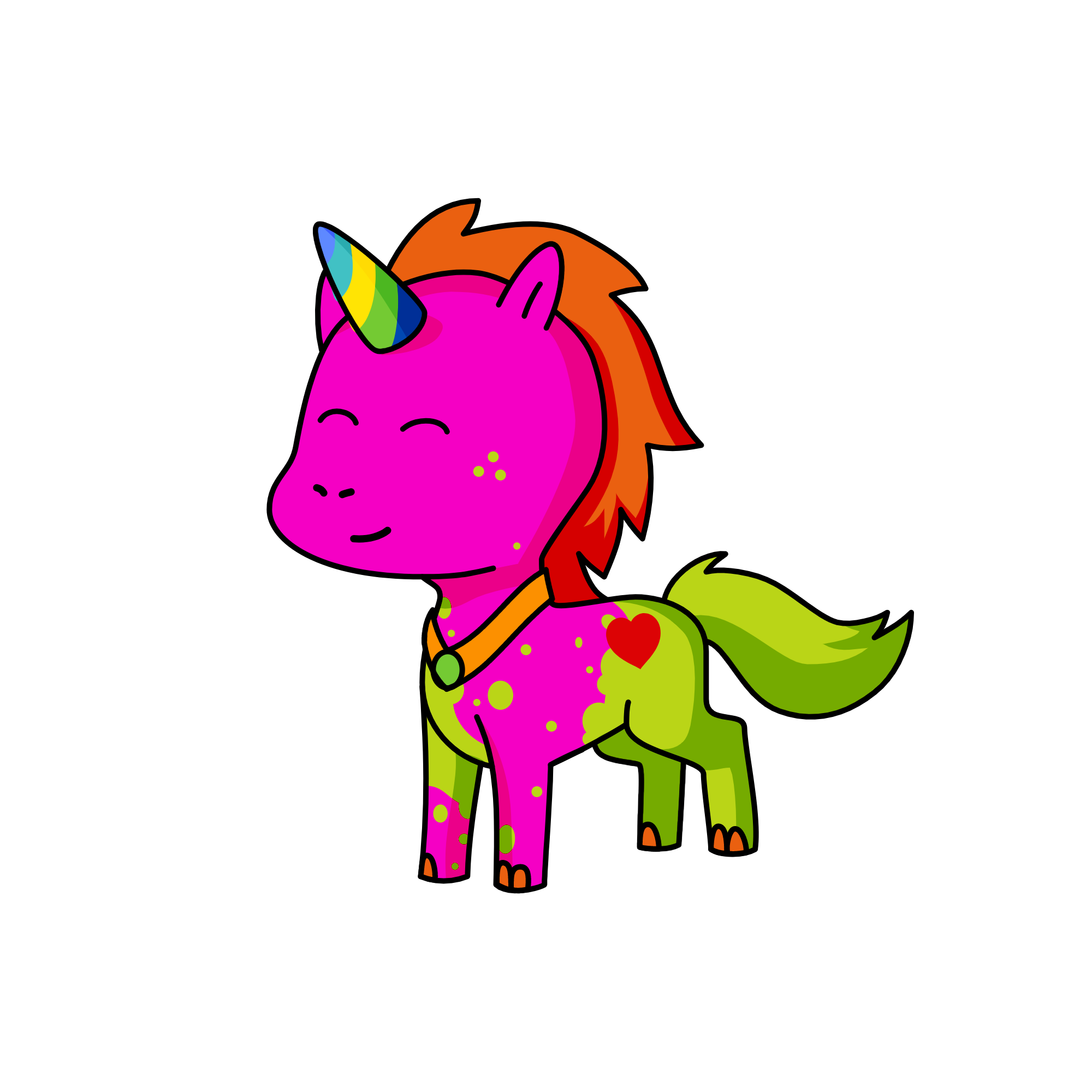 CUTIE, the unicorn