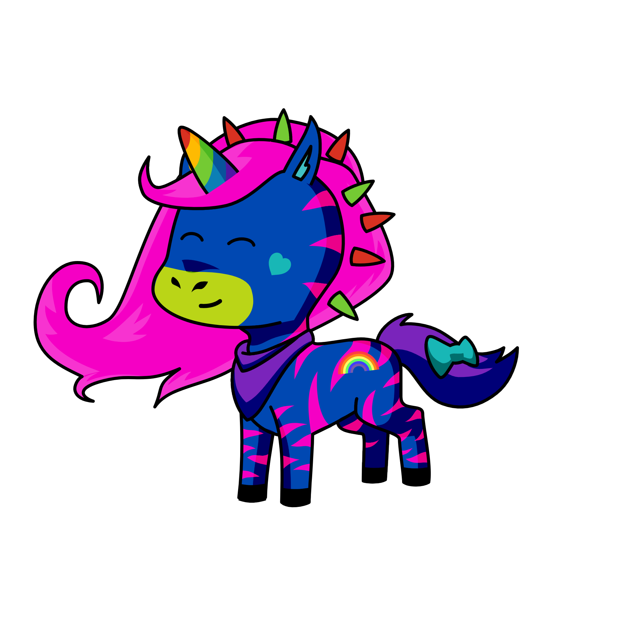 Tiger thorn, the unicorn