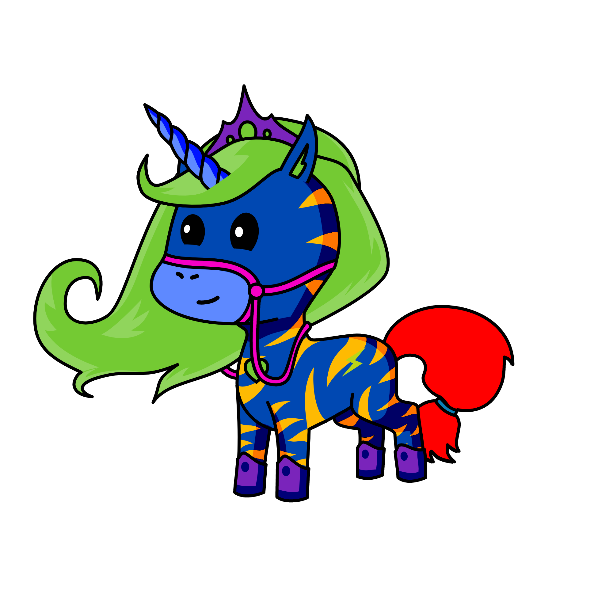 PRINCESS, the unicorn
