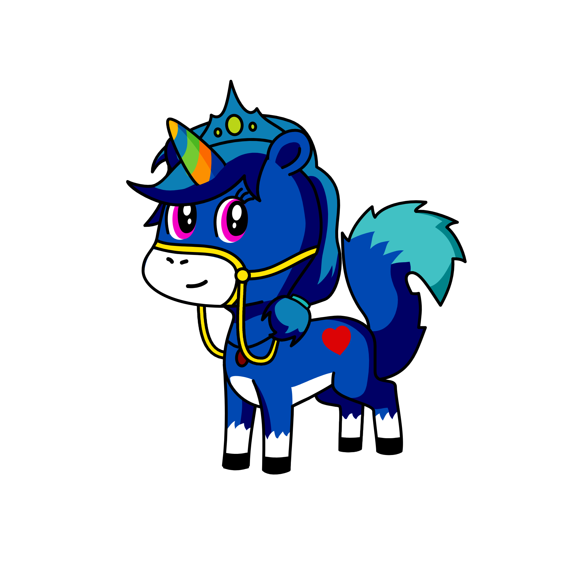 PRINCESS MAGGIE, the unicorn
