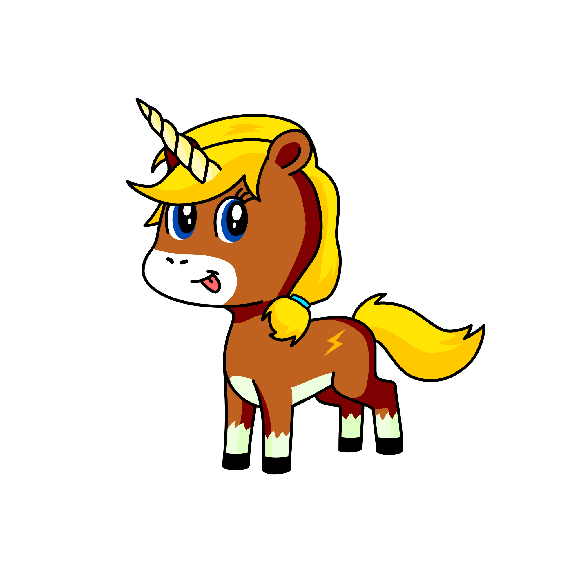 Chippy, the unicorn
