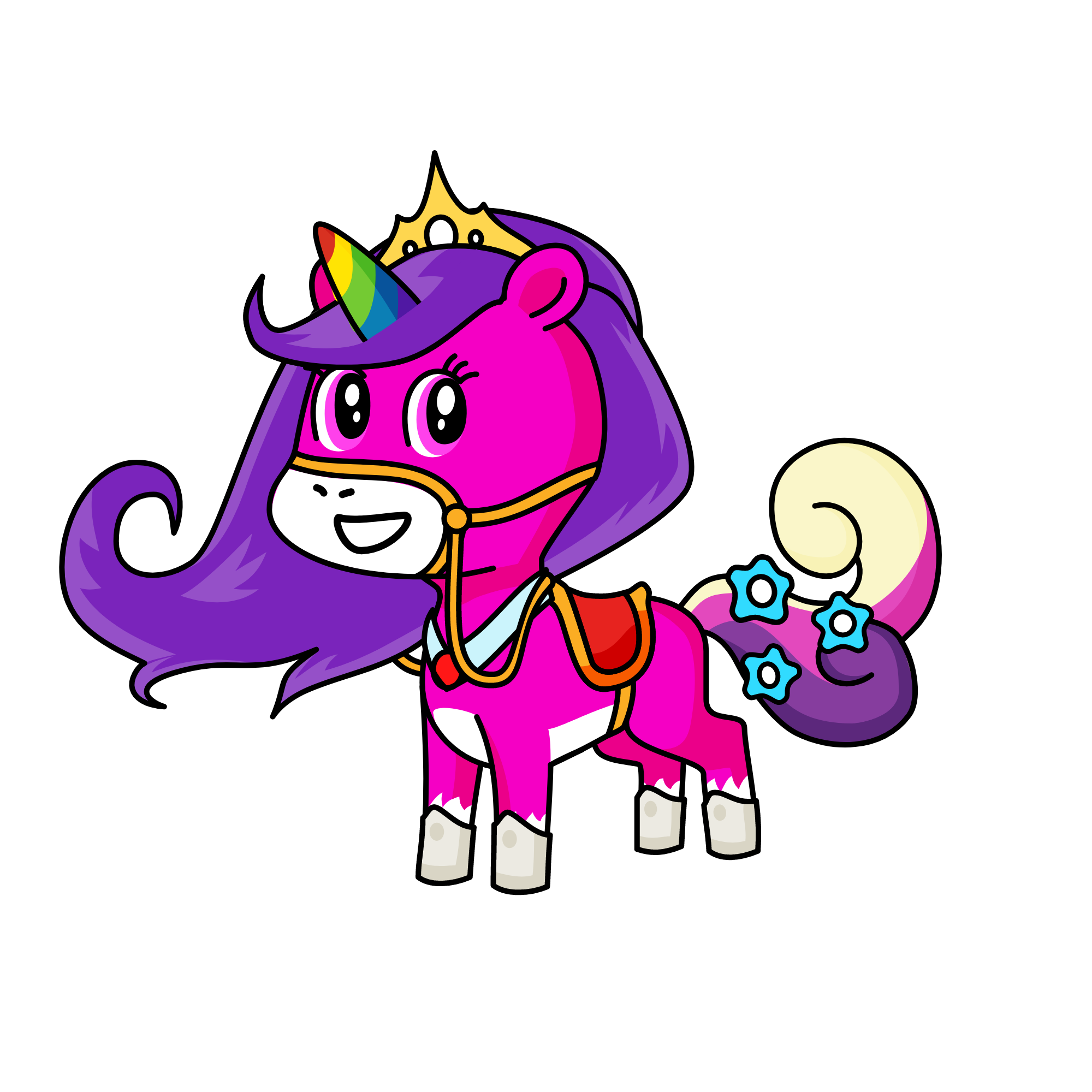 pinky, the unicorn