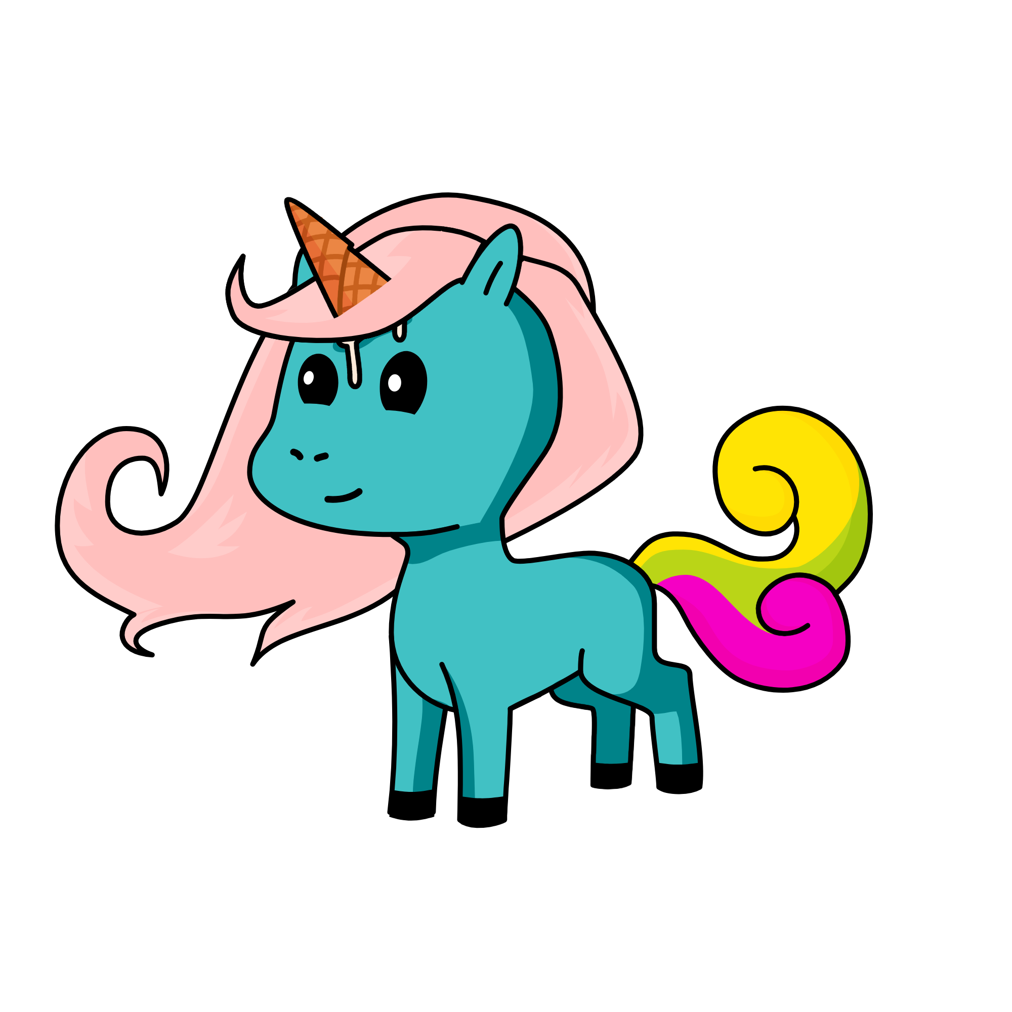 Icesky, the unicorn
