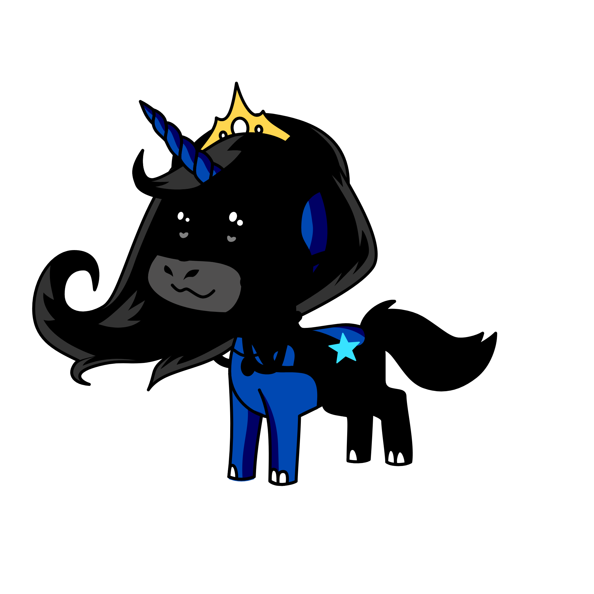 Luna, the unicorn