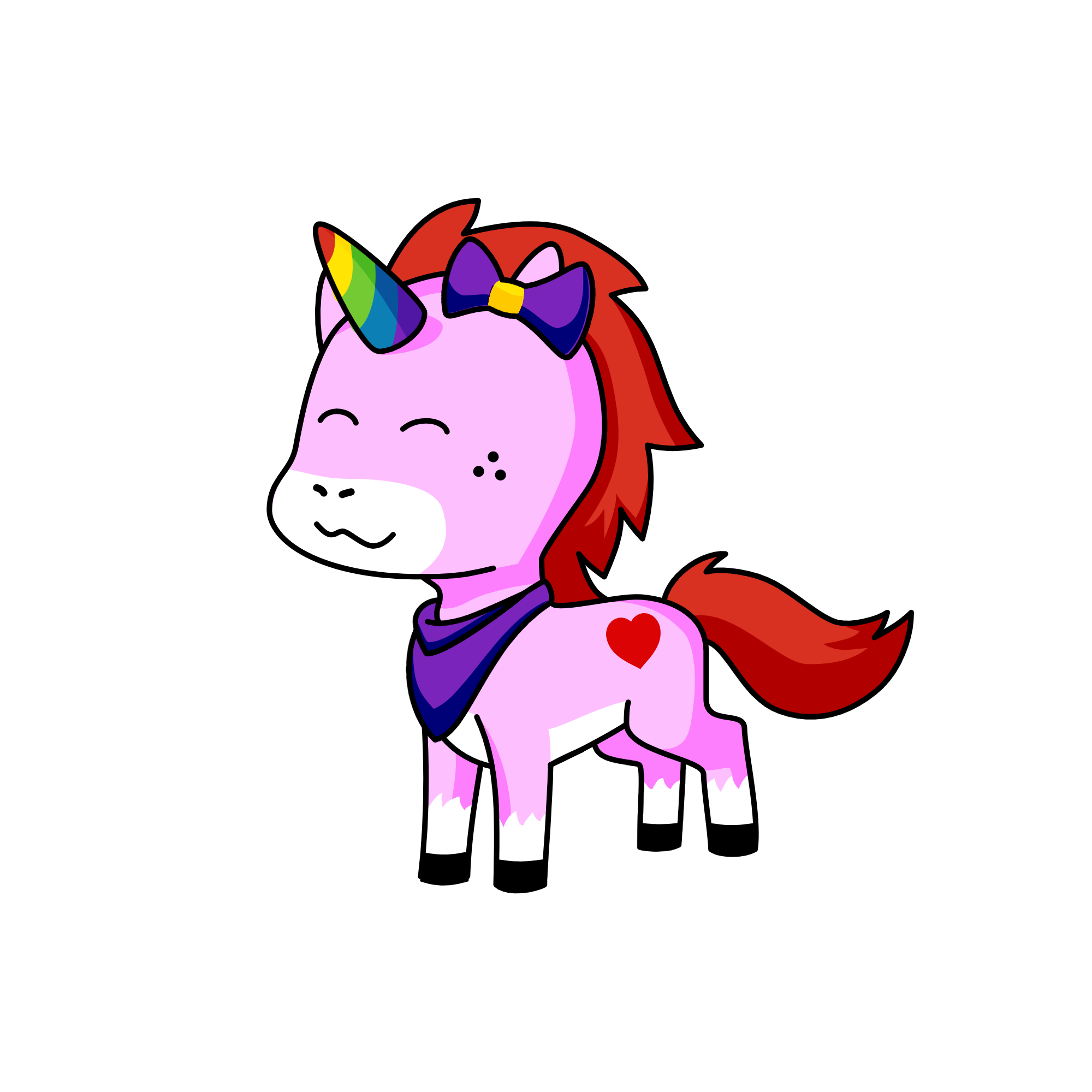 Princess Disappointing Code Quality, the unicorn