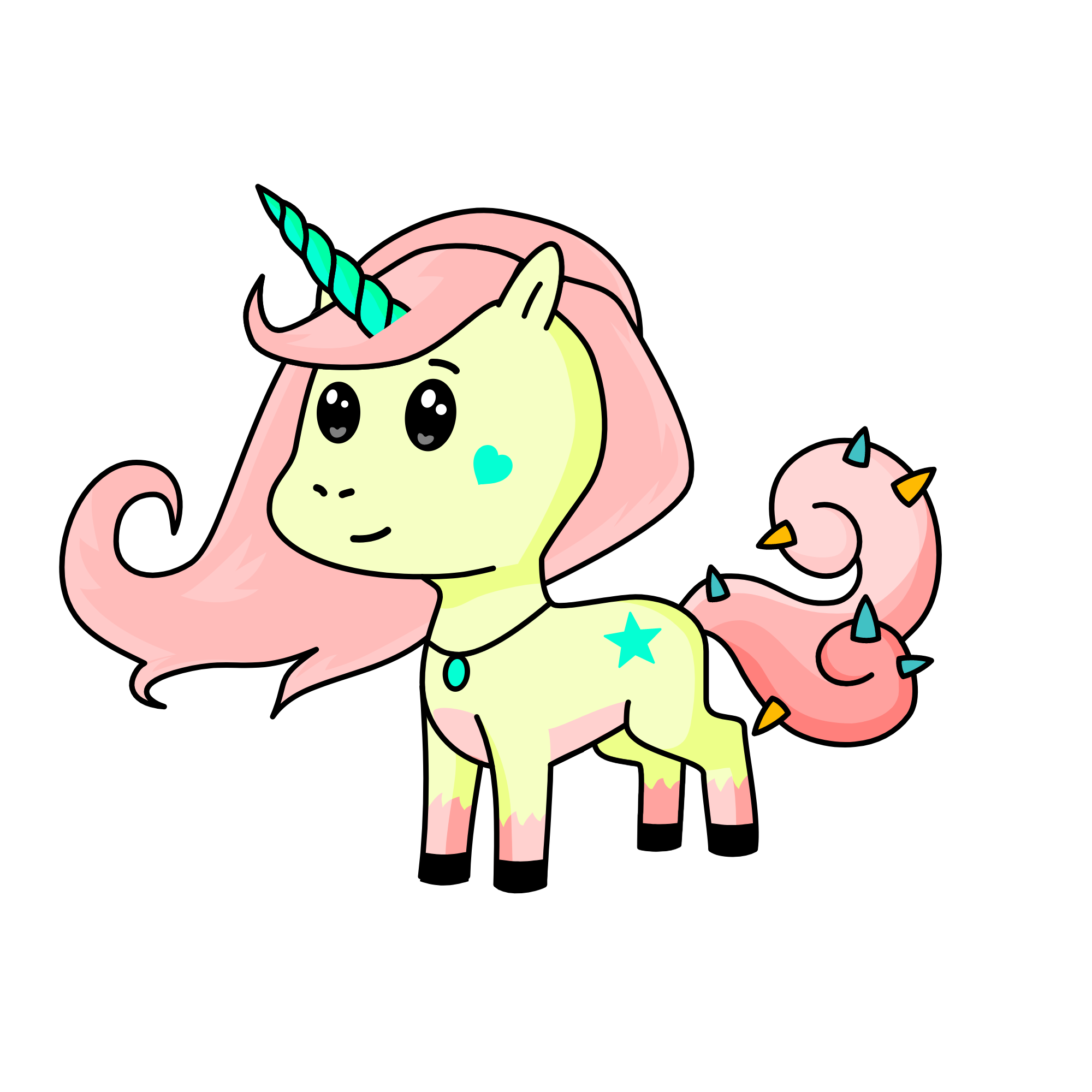 Sunny, the unicorn