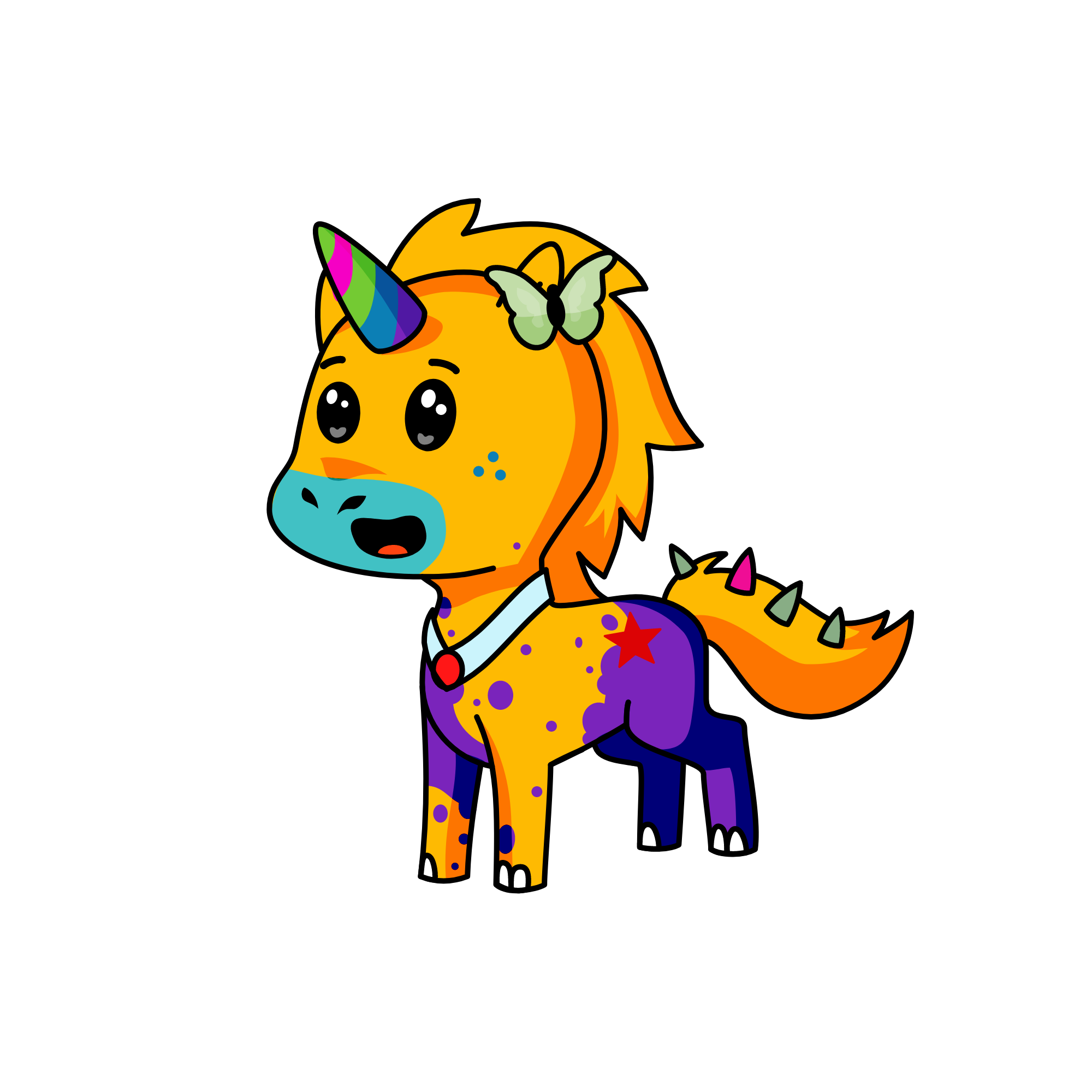 melak, the unicorn