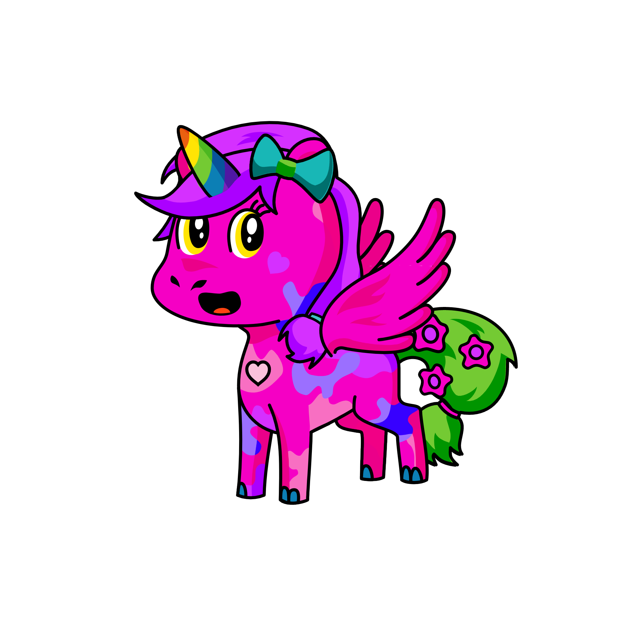 heart, the unicorn