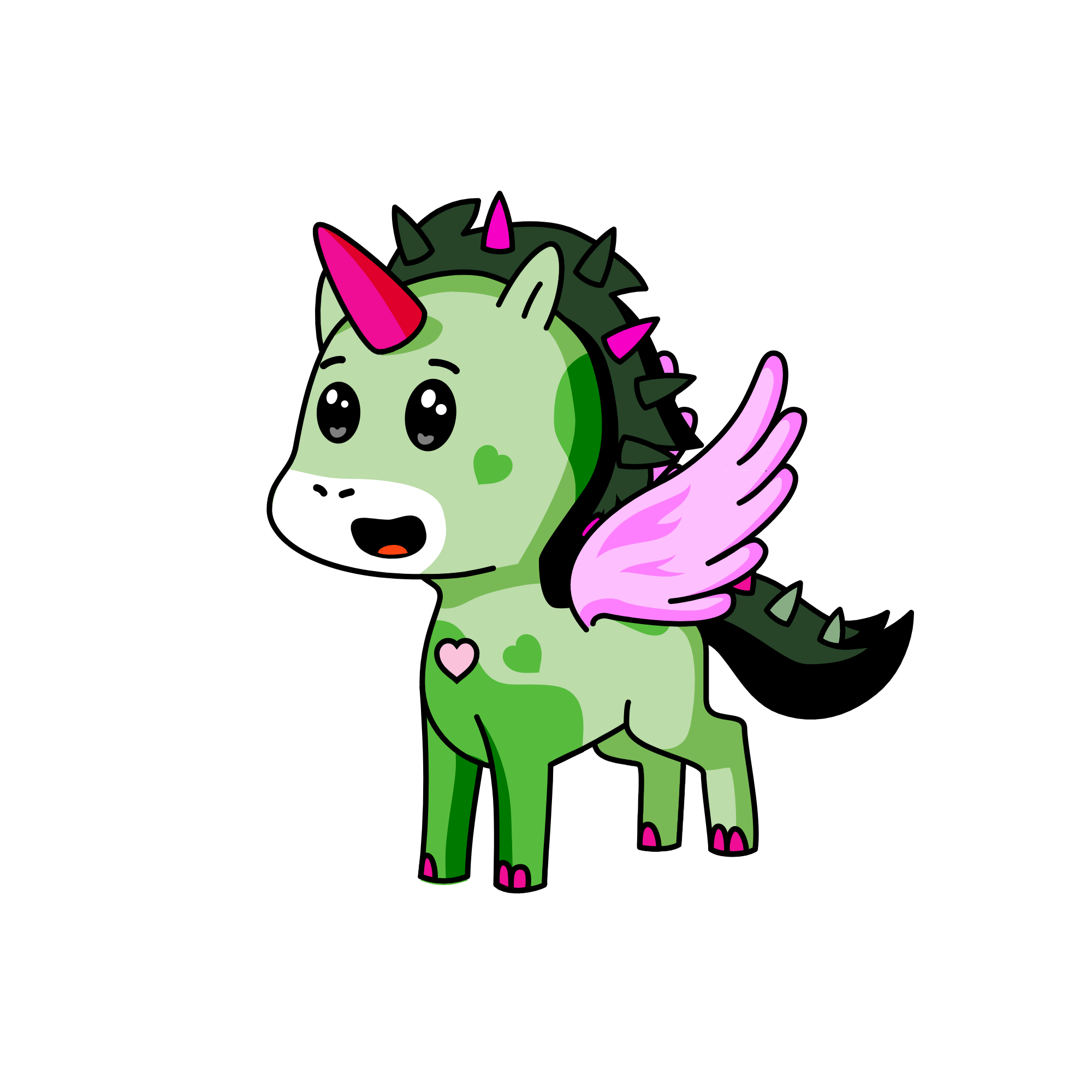 Beautiful, the unicorn