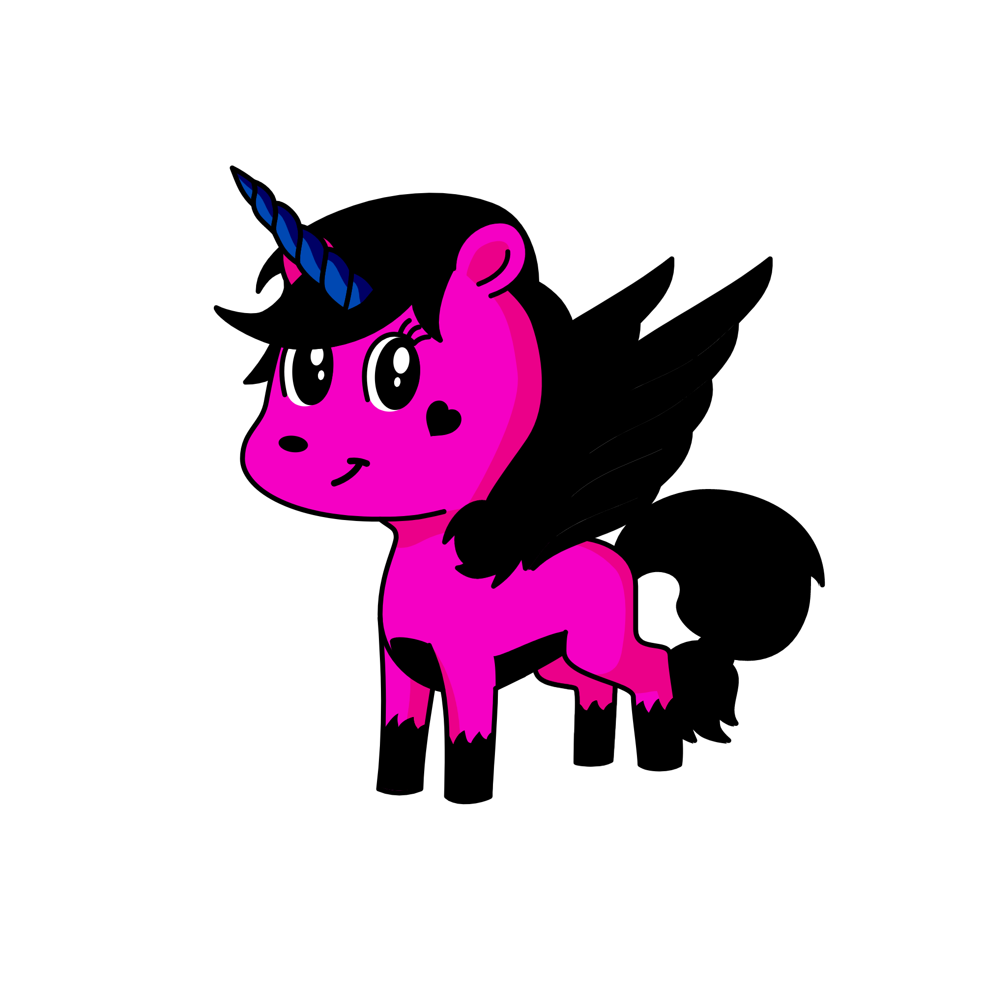 Angel, the unicorn