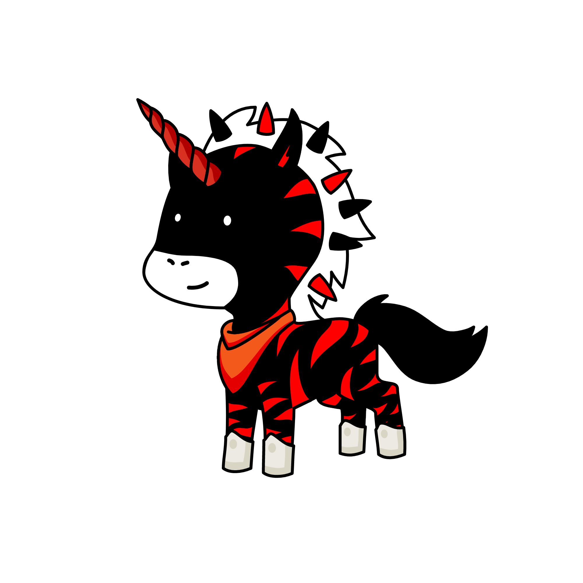 Edgy Man, the unicorn