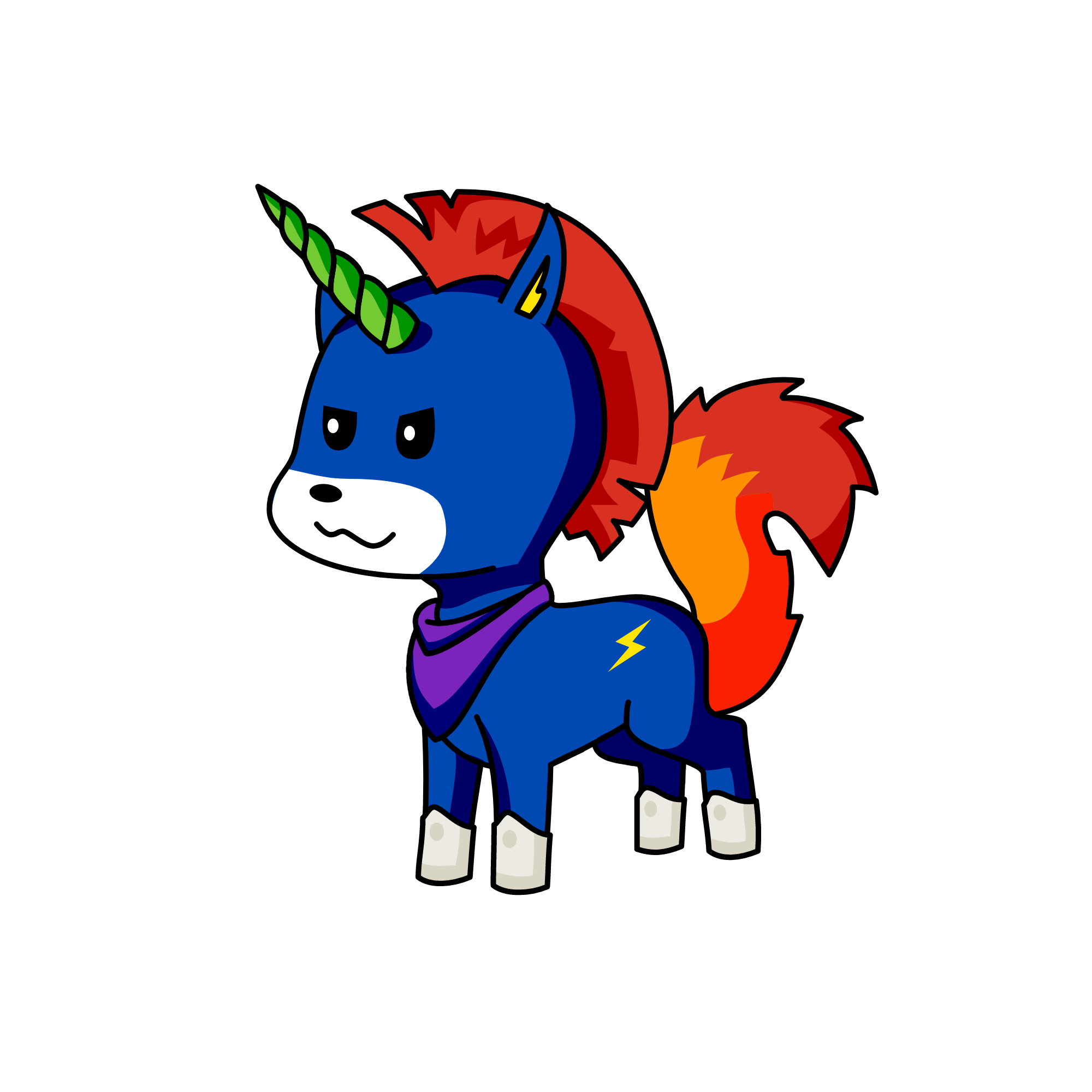 Guard Cade!, the unicorn