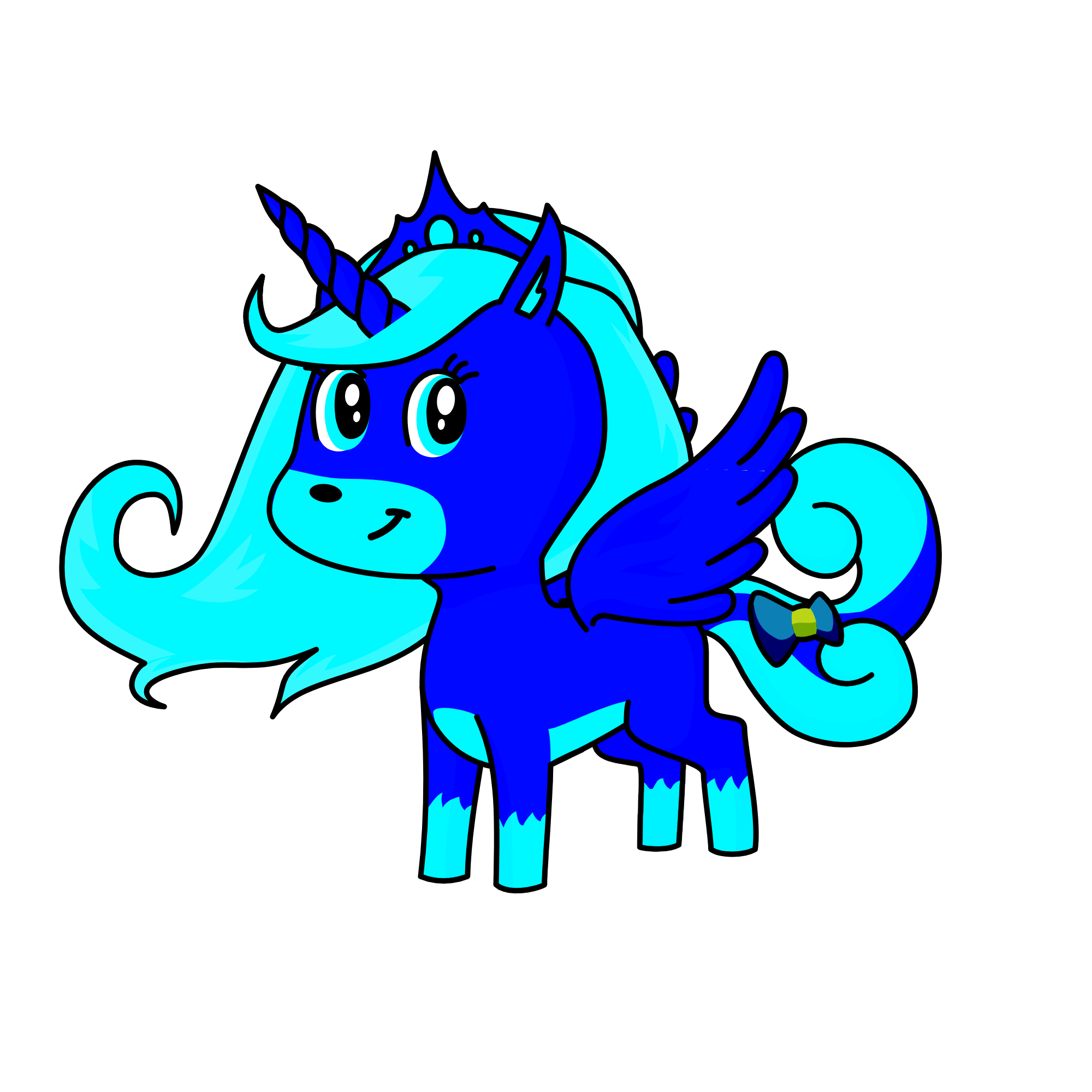 Oceana ocean queen, the unicorn