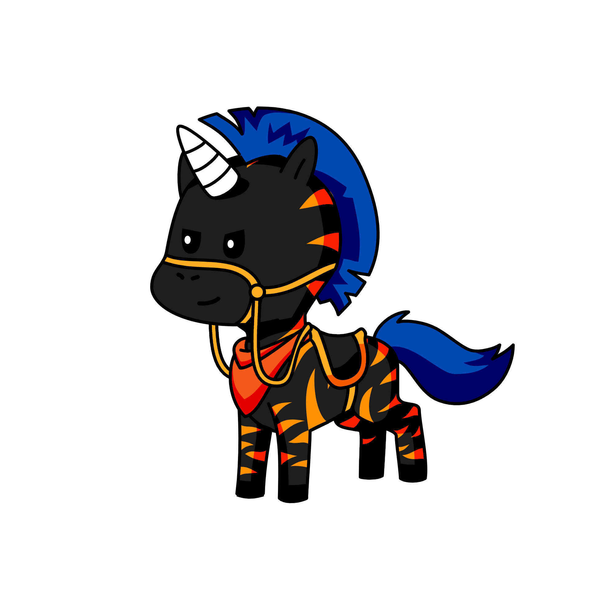Picky , the unicorn