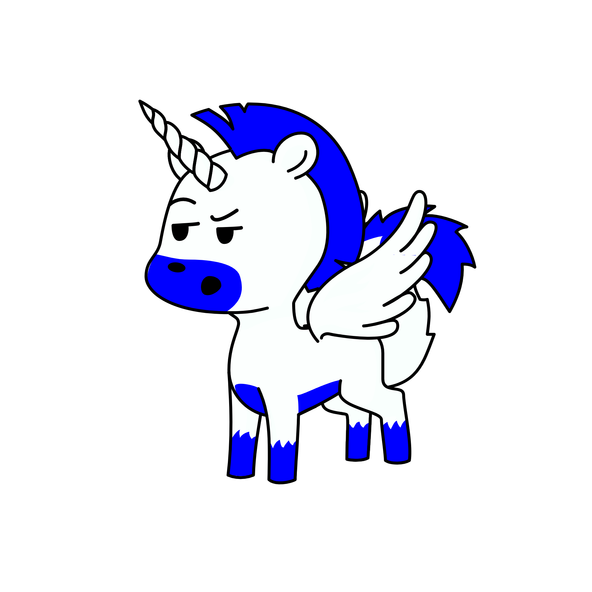 Storm rain king, the unicorn