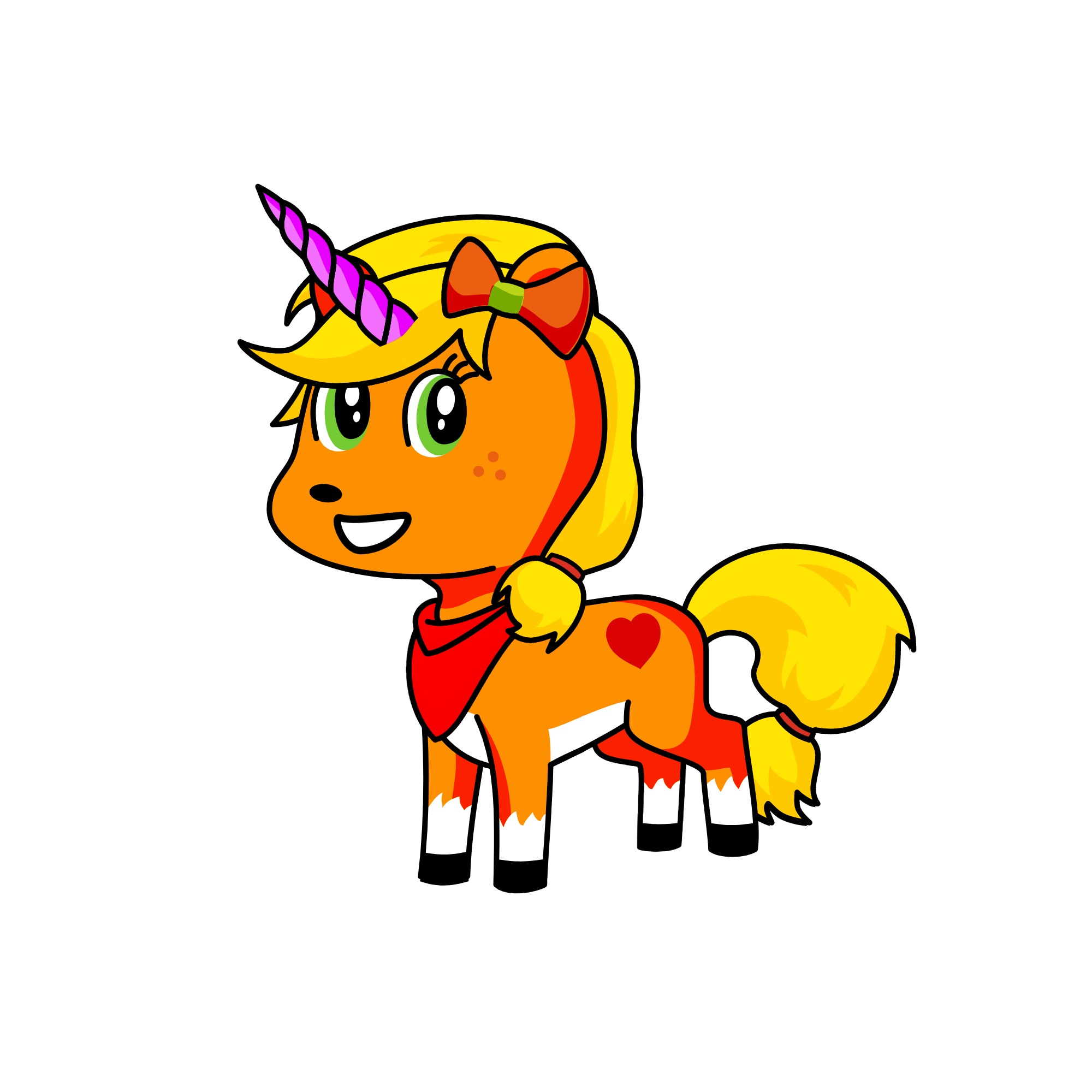 Applejack, the unicorn