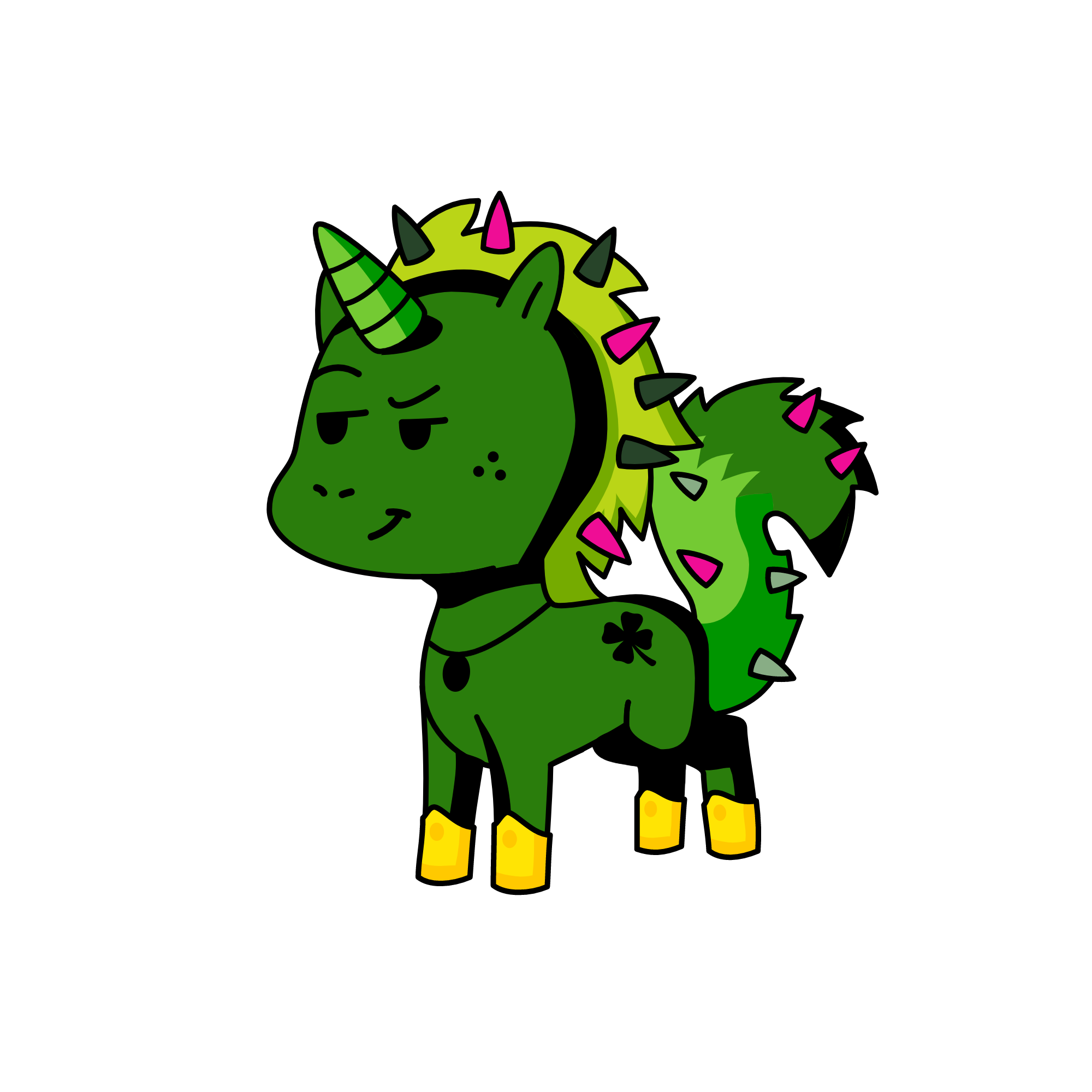 Pricker Bush, the unicorn