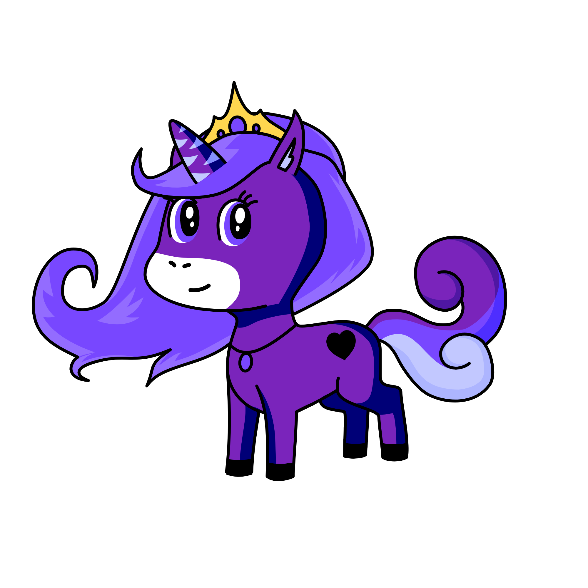 Grape, the unicorn