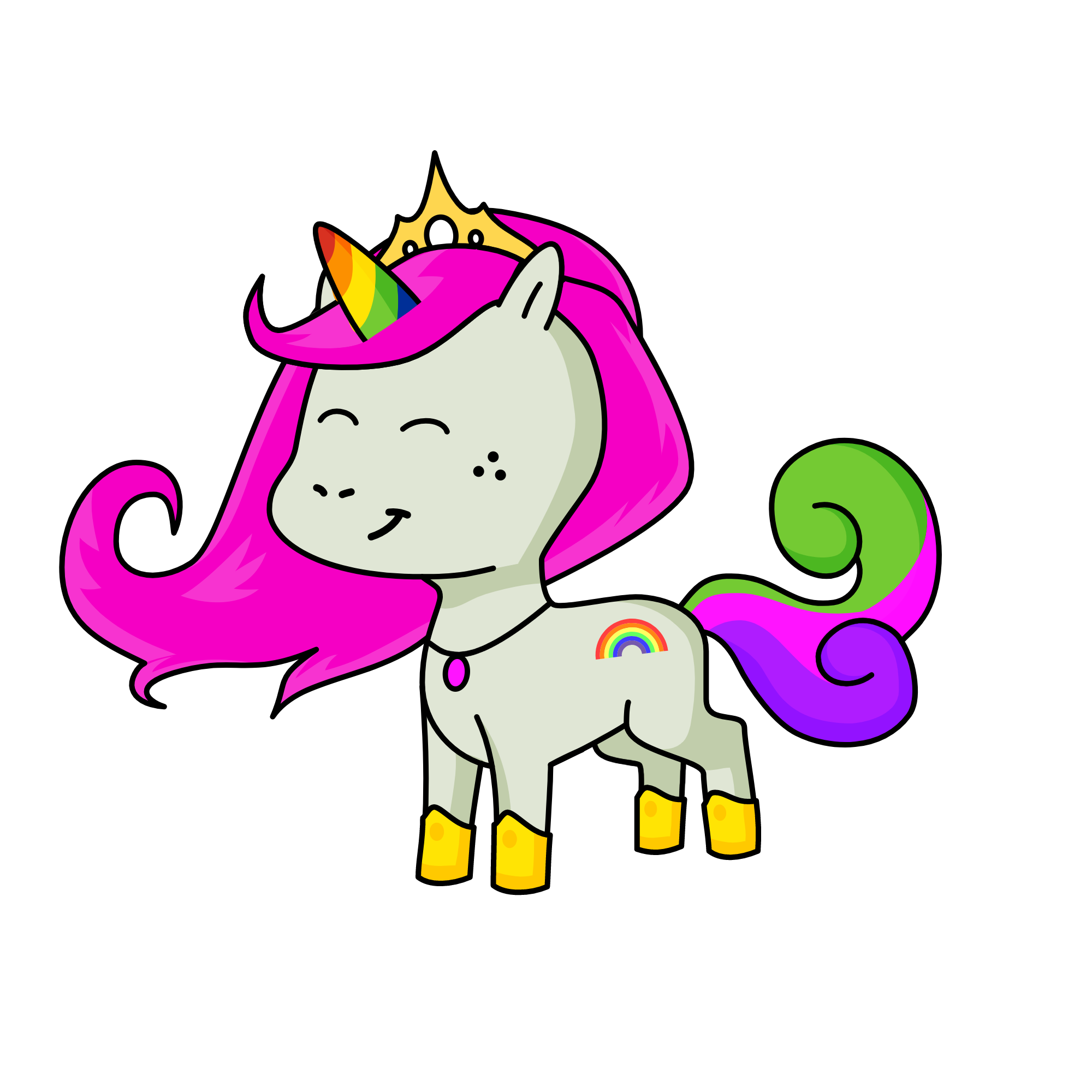 Princess Celestia, the unicorn