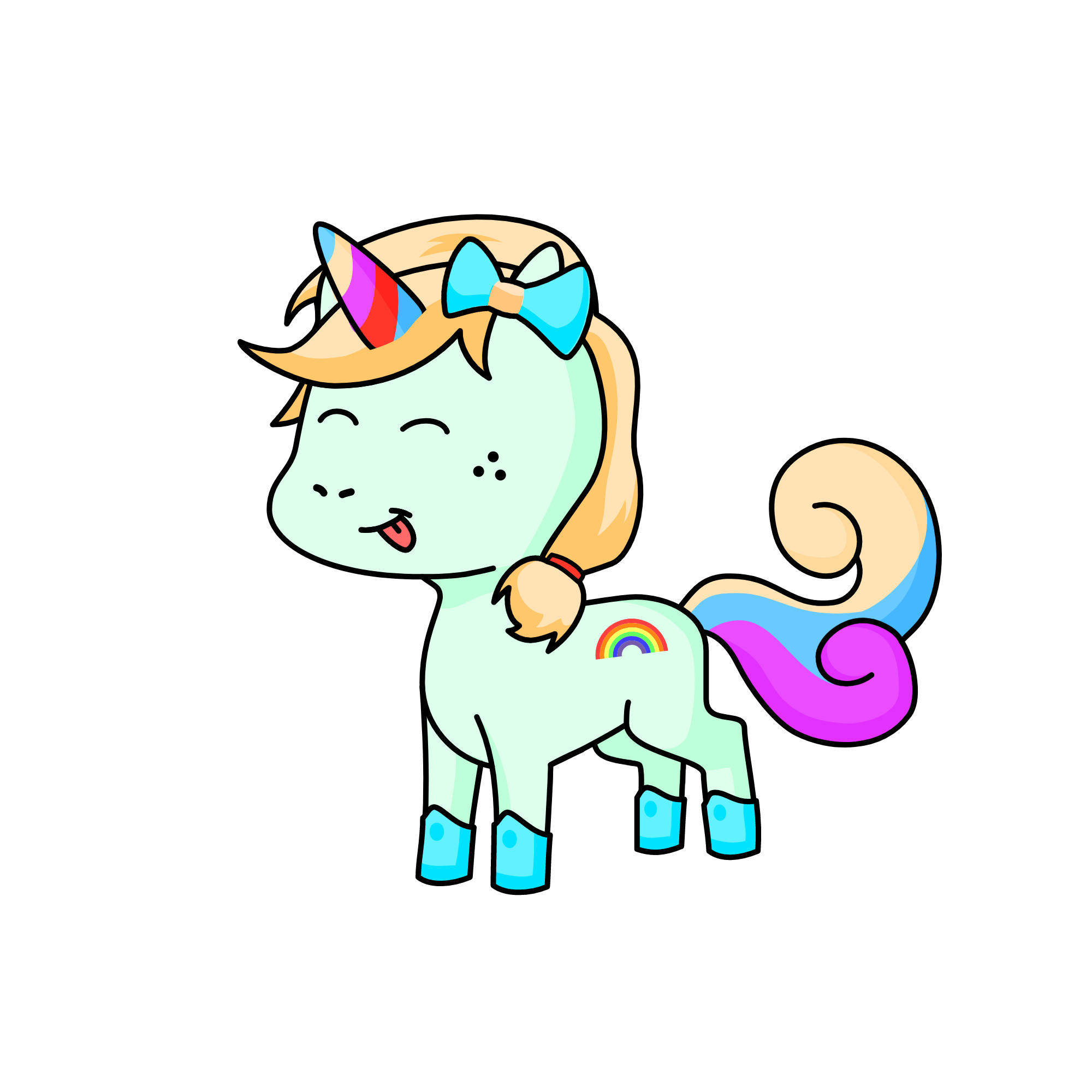 Sabrina, the unicorn