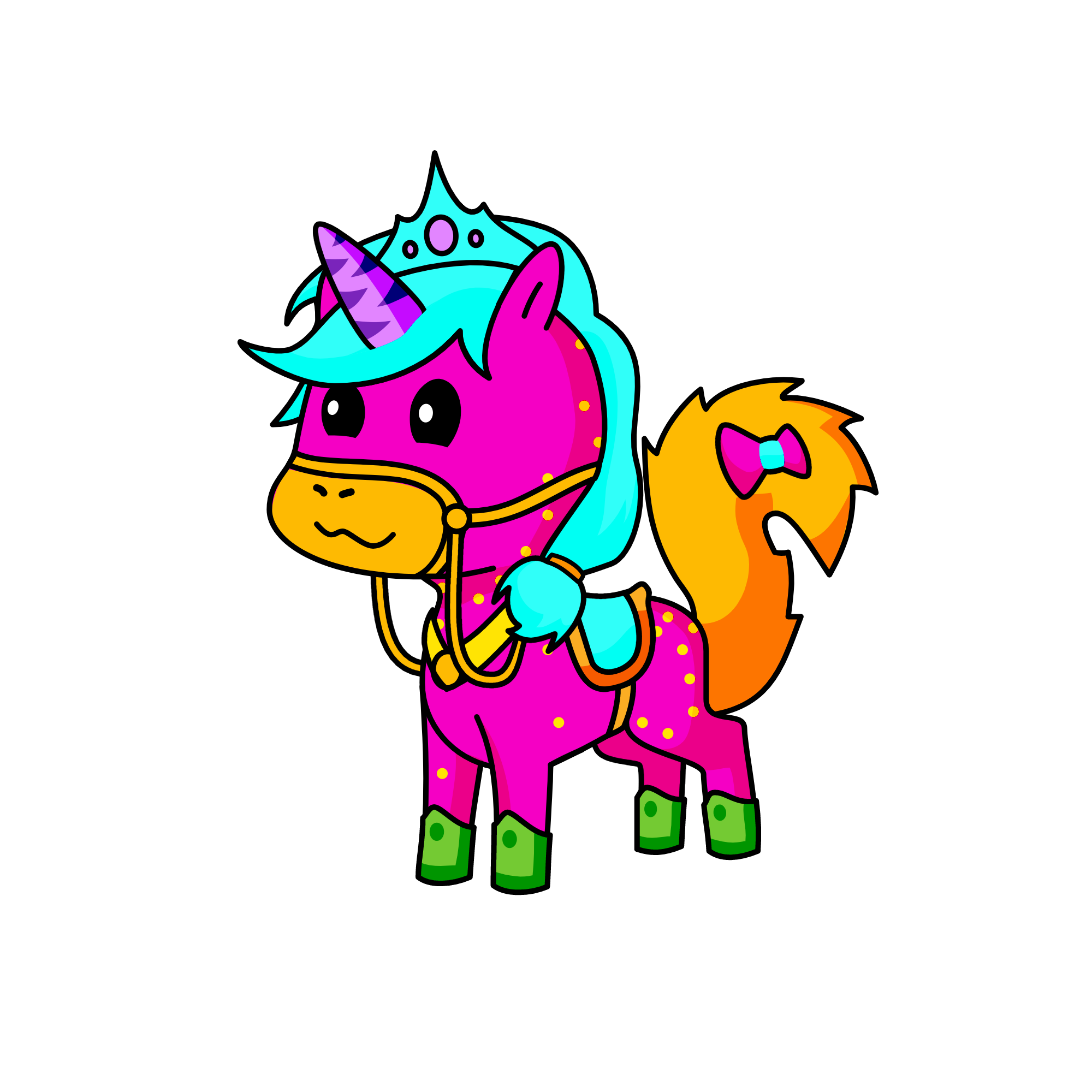 Snowy, the unicorn