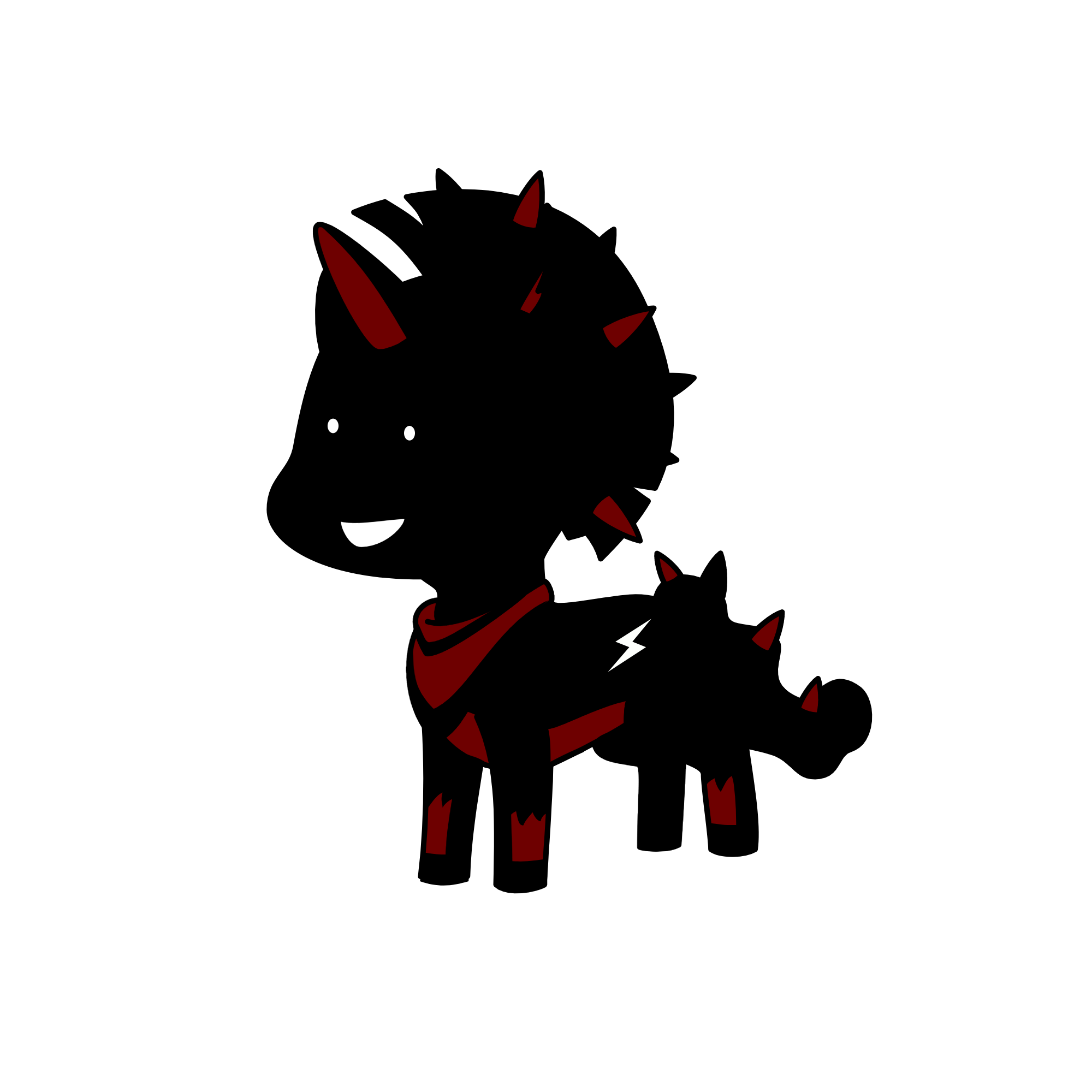 Shadow the unknown , the unicorn