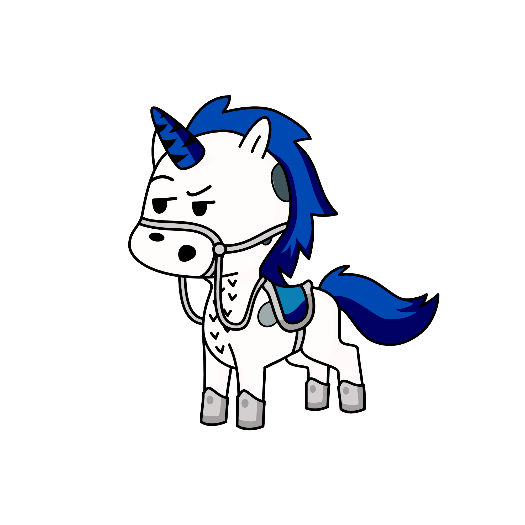 Midnight, the unicorn