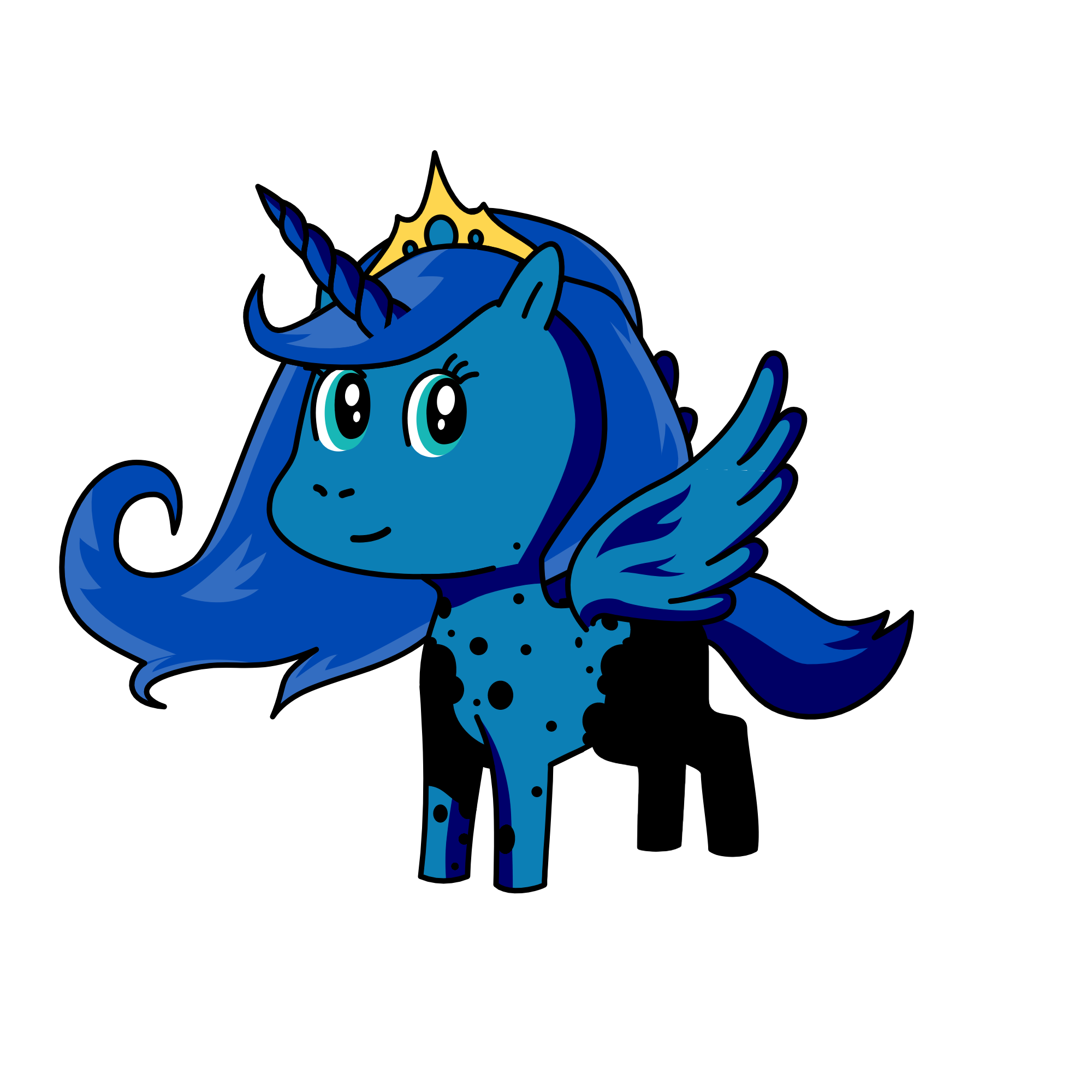 luna , the unicorn