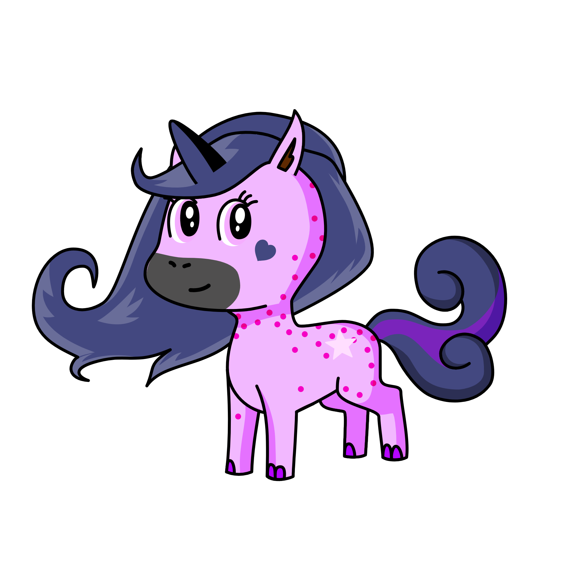 galaxy <3 , the unicorn