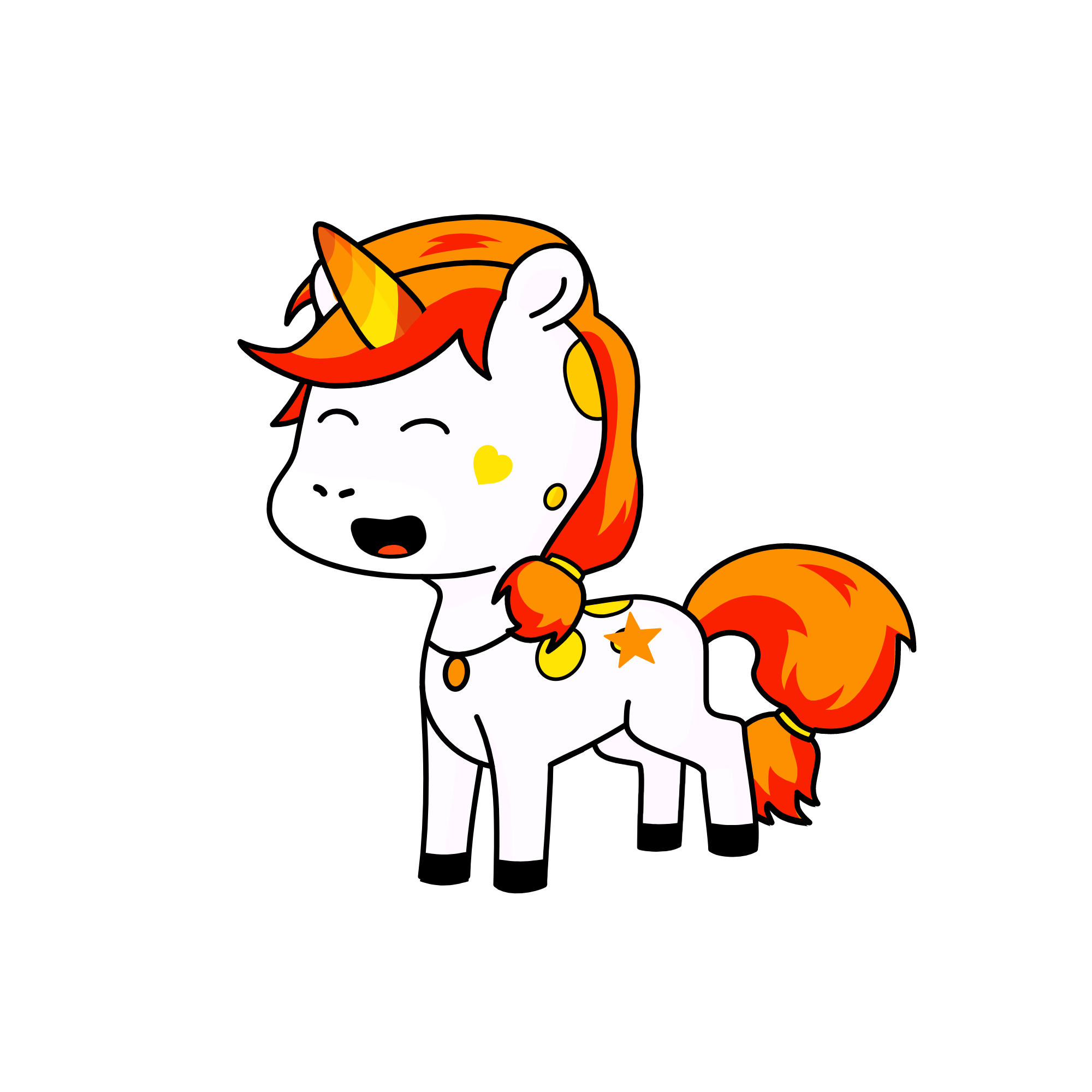 Sunny, the unicorn