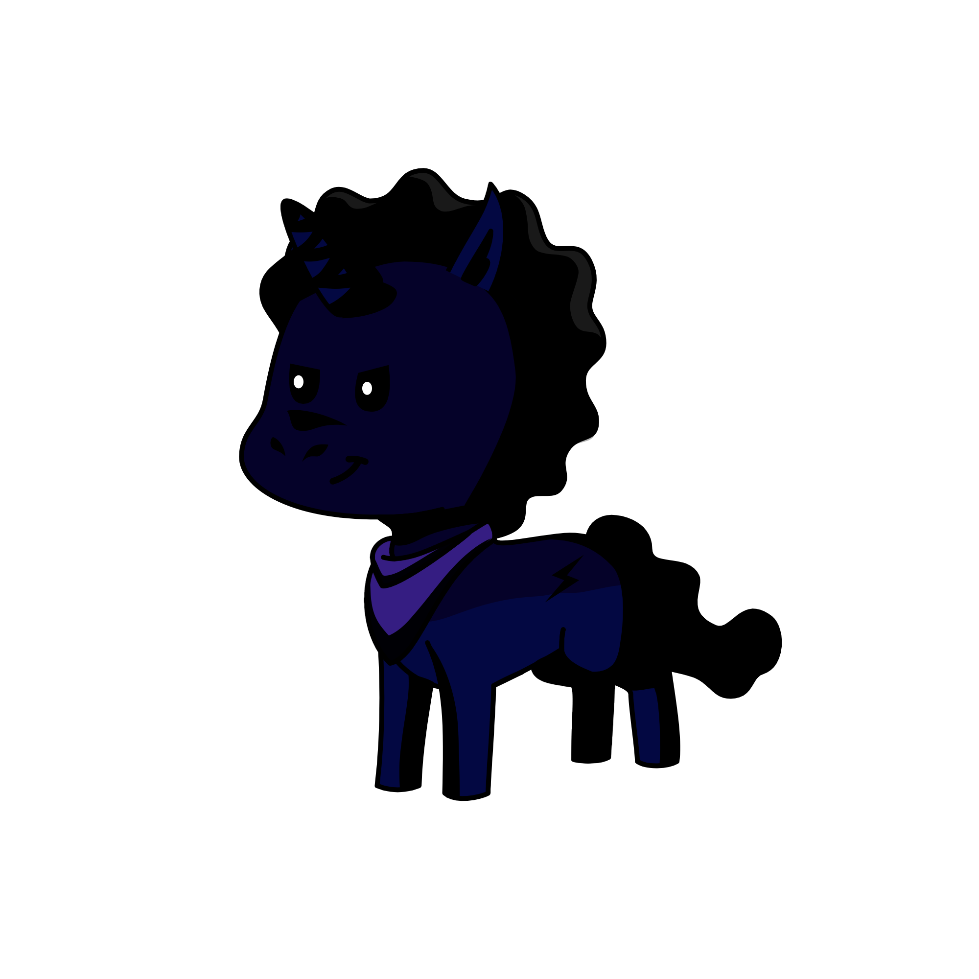 Shadow-bonnie, the unicorn