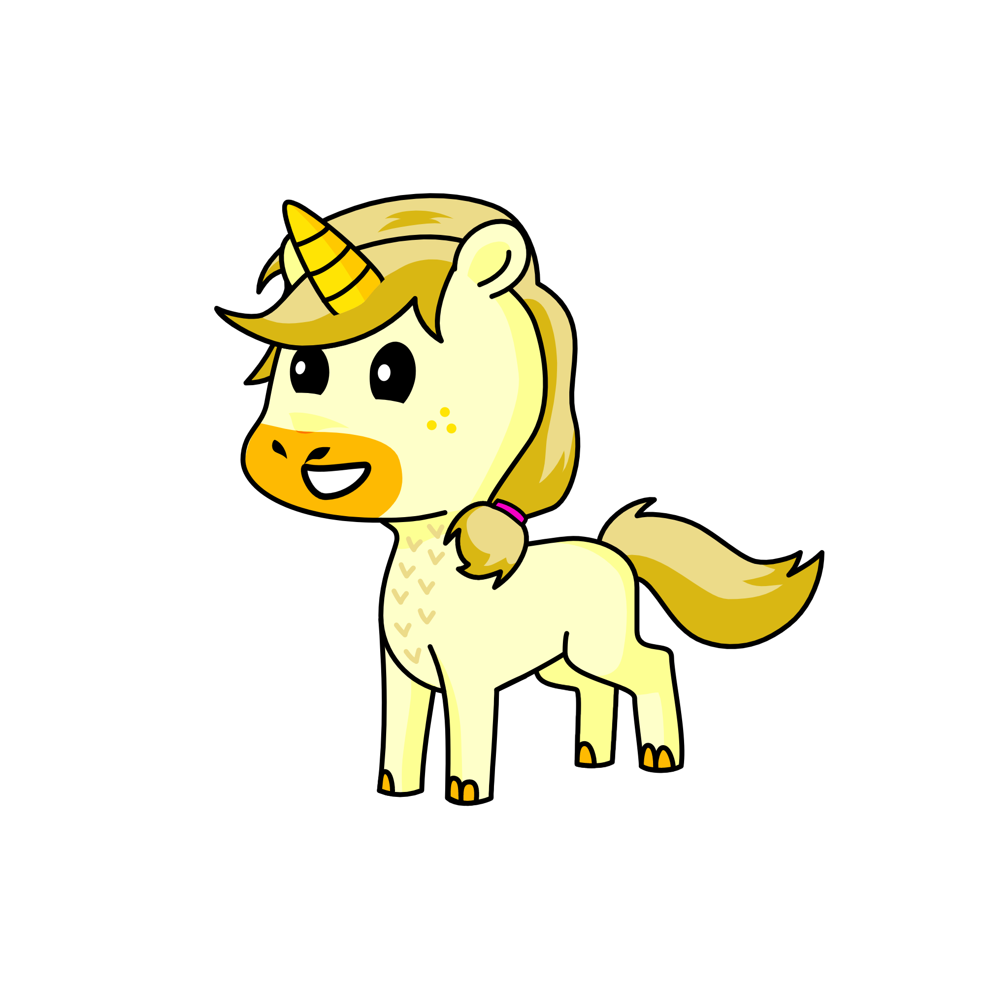Chica, the unicorn