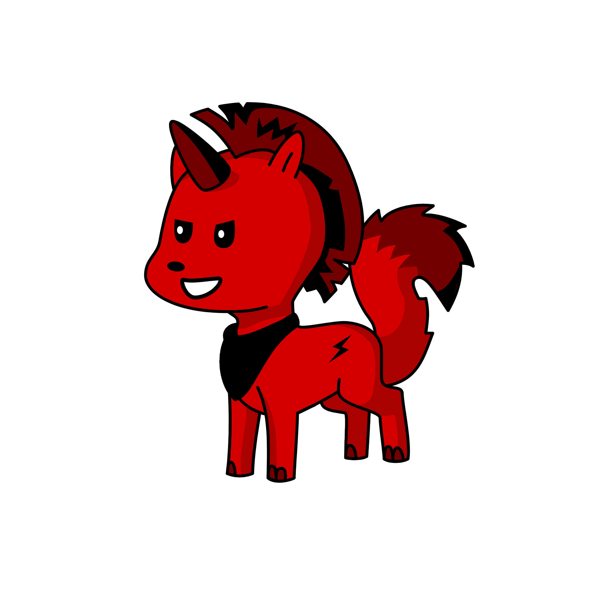 Foxy the pirate fox/runs into doors XD, the unicorn