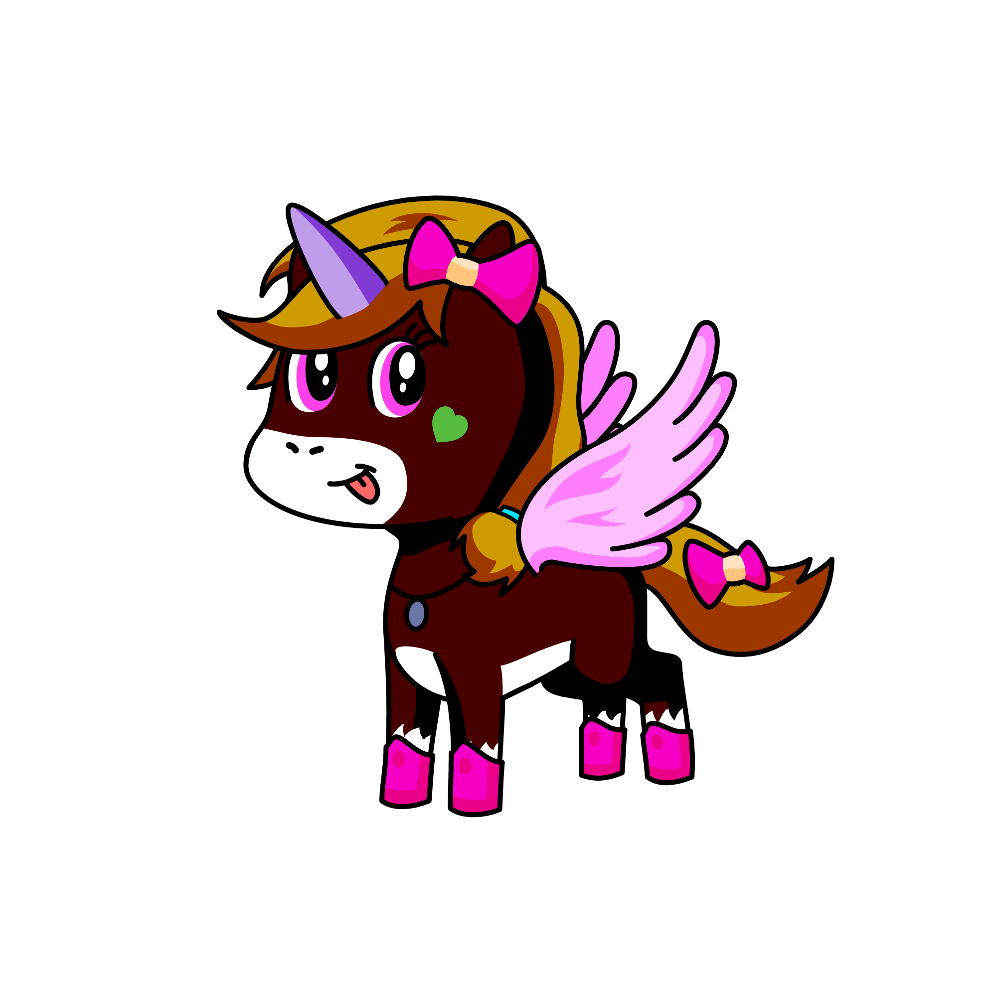 LiLy Heart, the unicorn