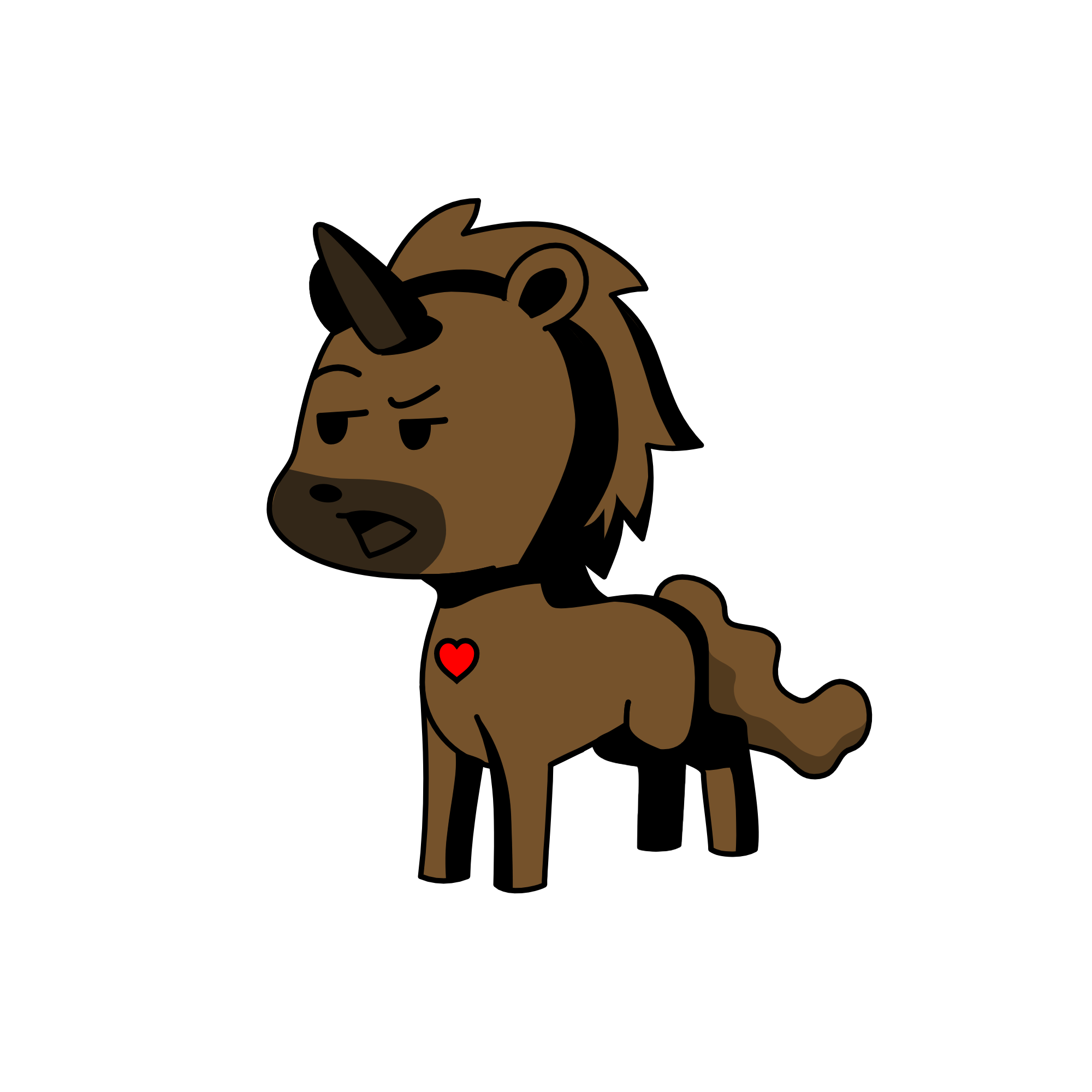 Freddy Frazbear, the unicorn