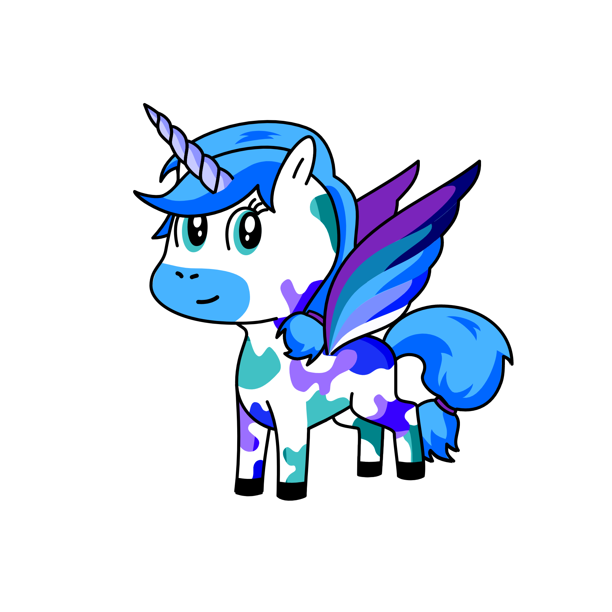 Sky, the unicorn
