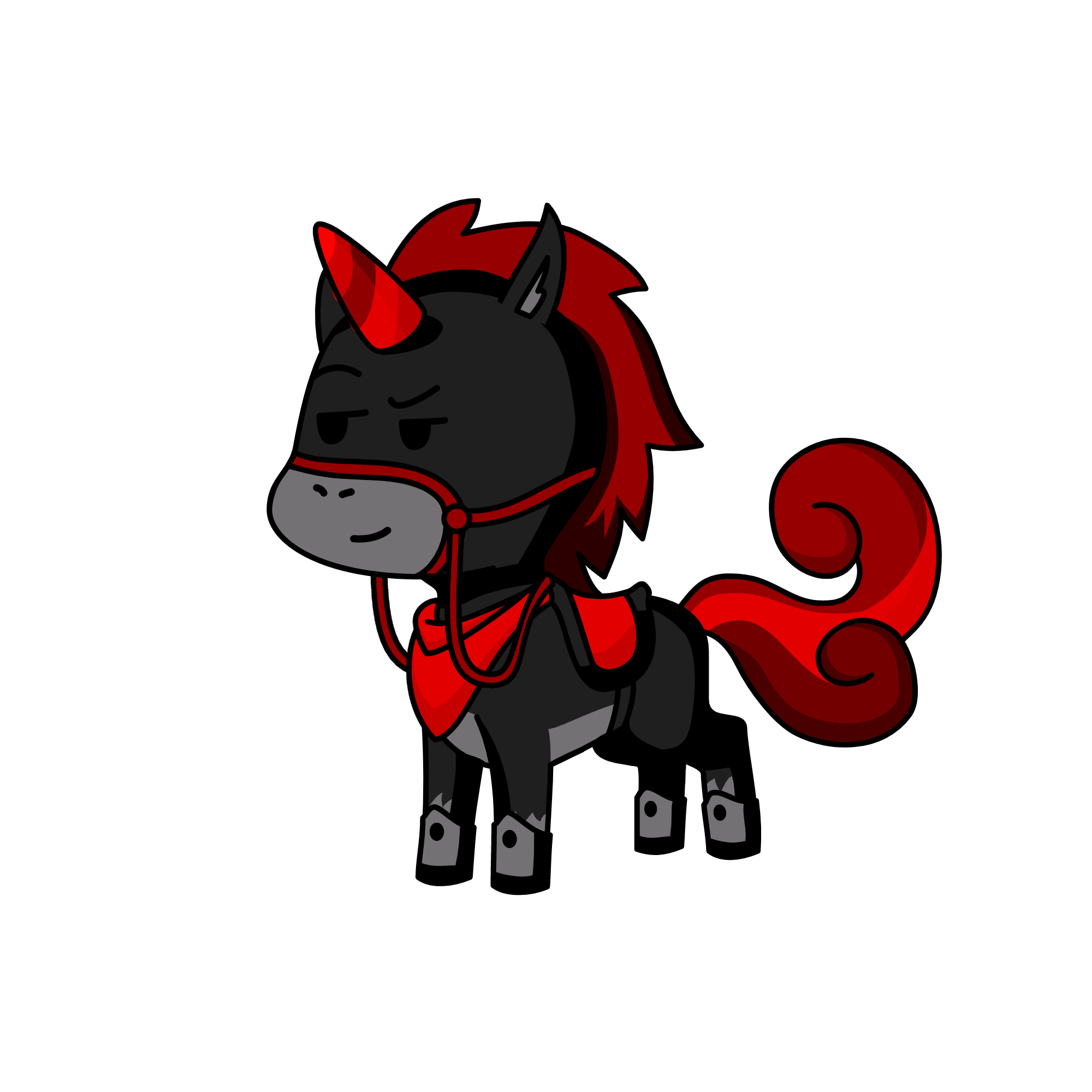 Blood, the unicorn