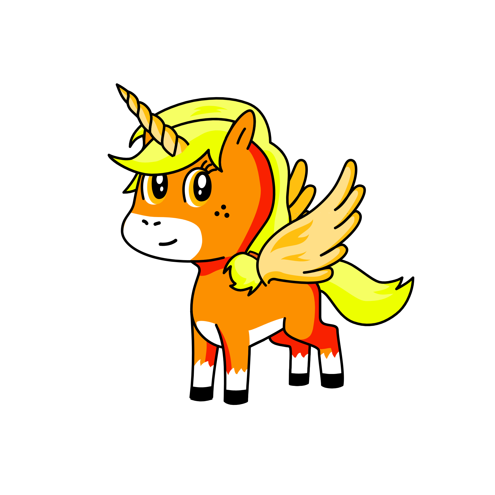 Sunny, the unicorn