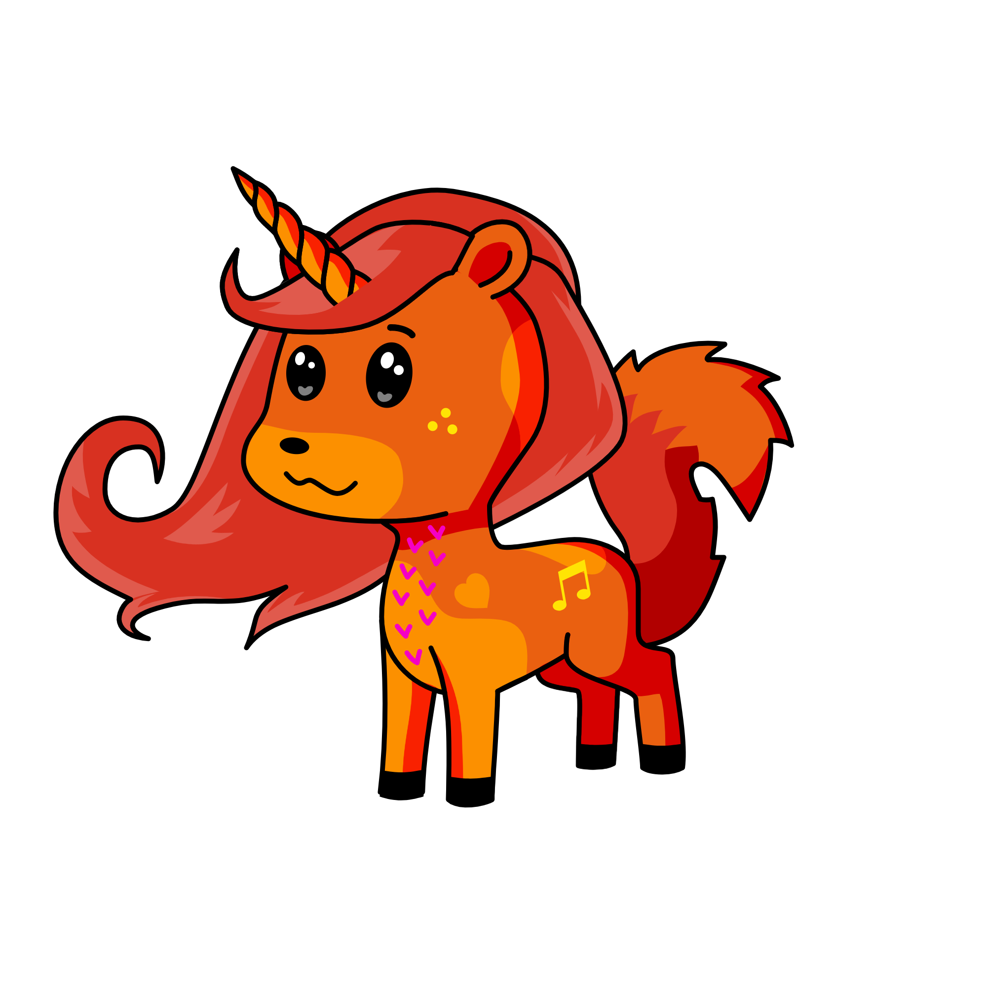 reba, the unicorn