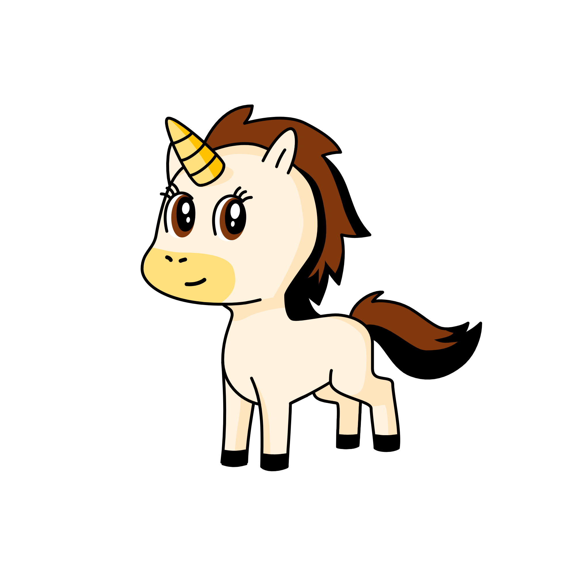 I Could Seriously Be Anyone, the unicorn