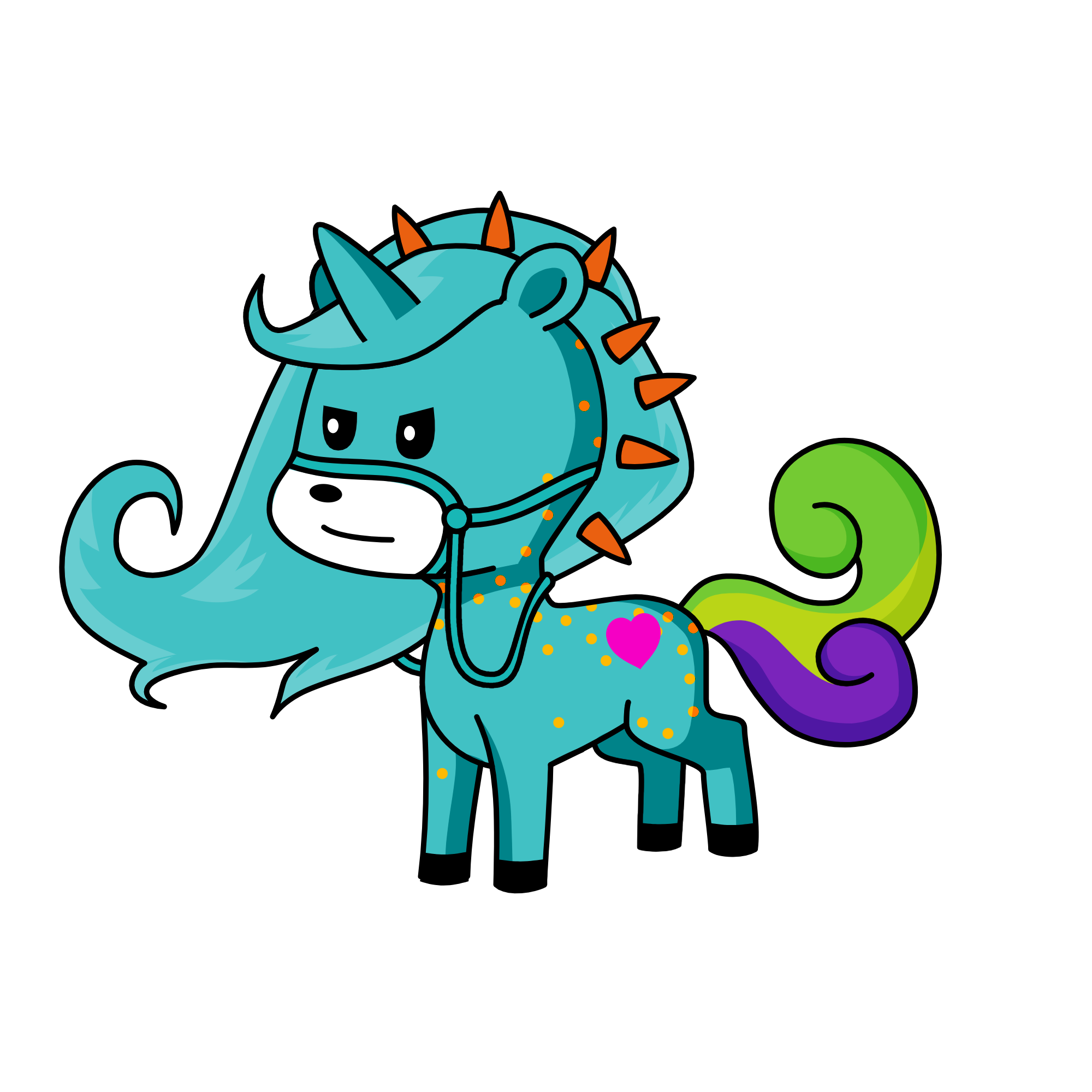 Person, the unicorn