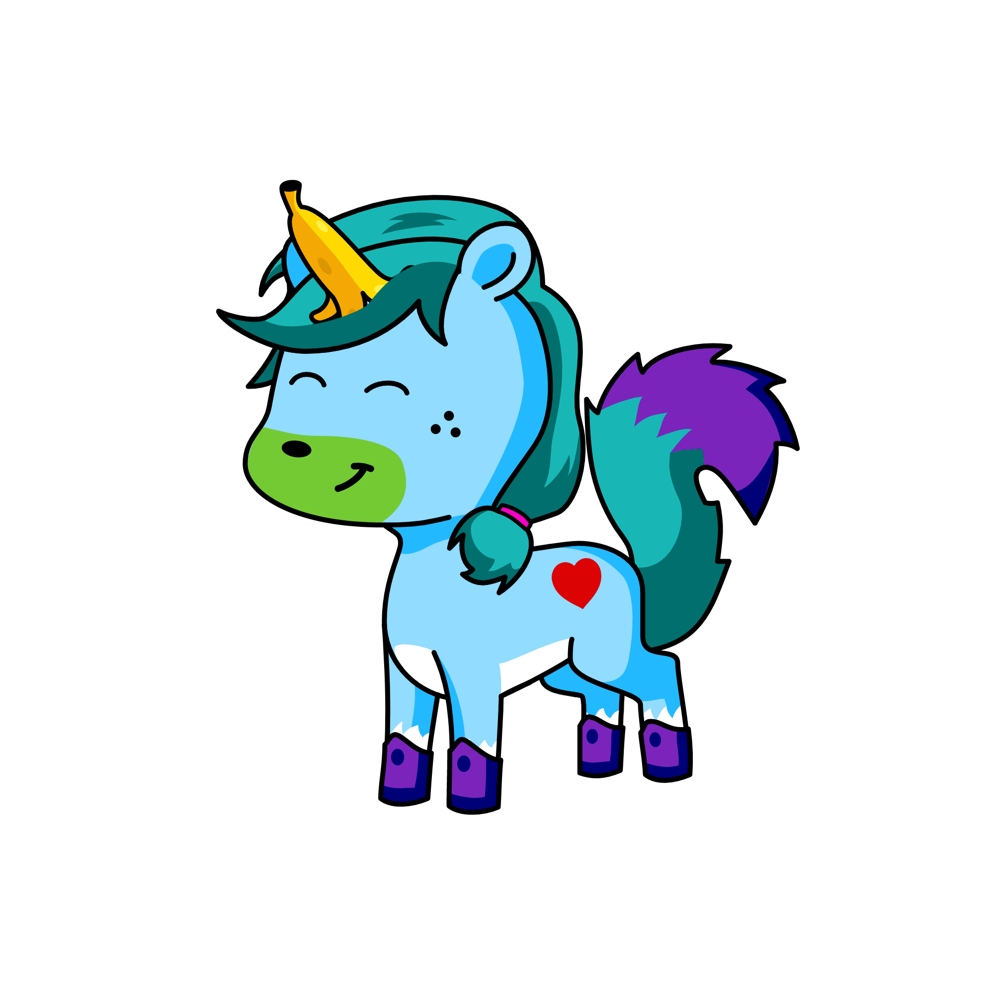 snow, the unicorn