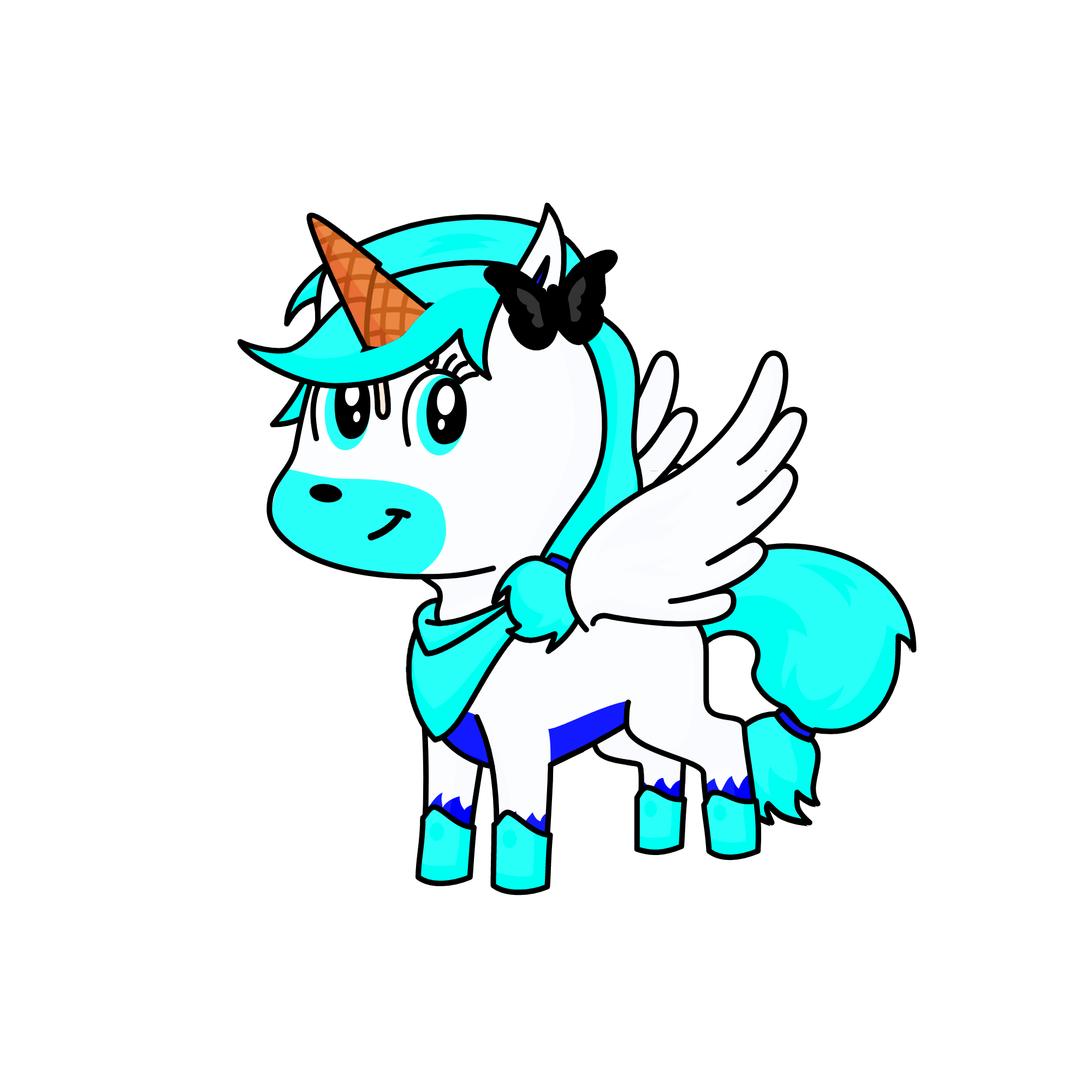 ICEY FROZEN💎🍨🍧🍦, the unicorn